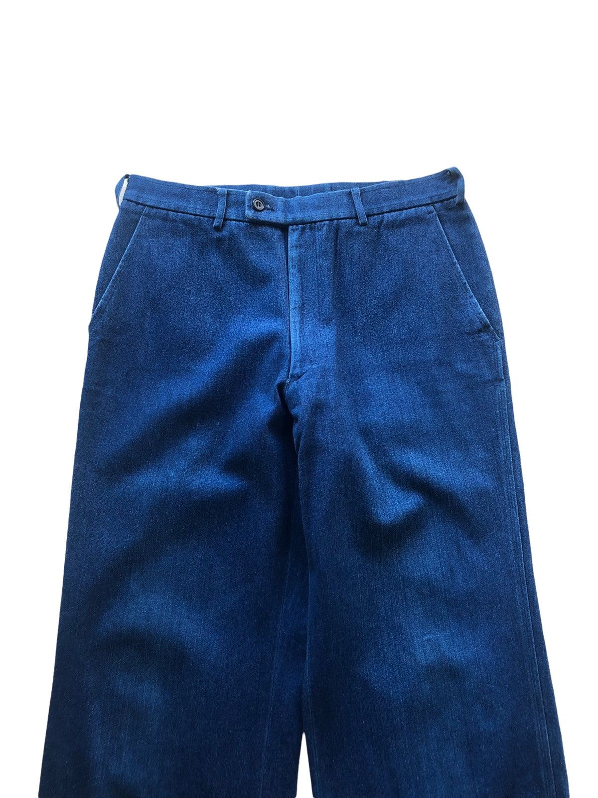 Christian Dior Monsieur 1990s Christian Dior Indigo Denim Trousers Size US 29 - 2 Thumbnail