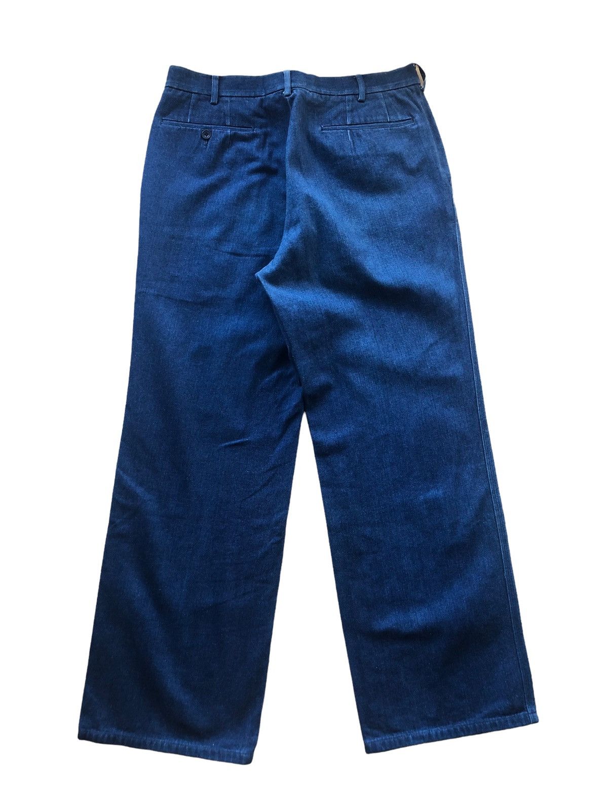 Christian Dior Monsieur 1990s Christian Dior Indigo Denim Trousers Size US 29 - 3 Thumbnail