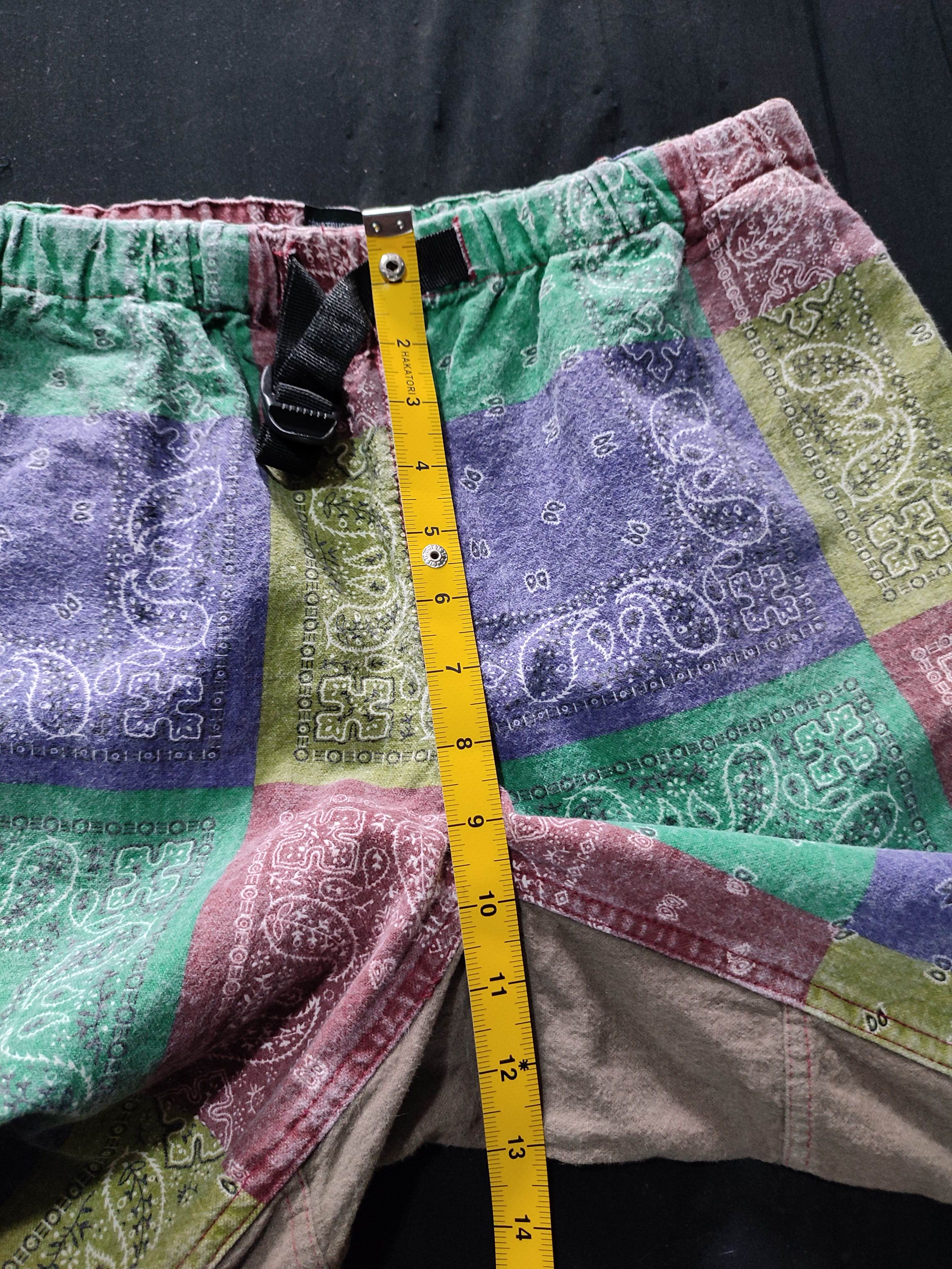 Manastash 🔥Manastash Multicolour Paisley Shortpants Size US 30 / EU 46 - 17 Thumbnail