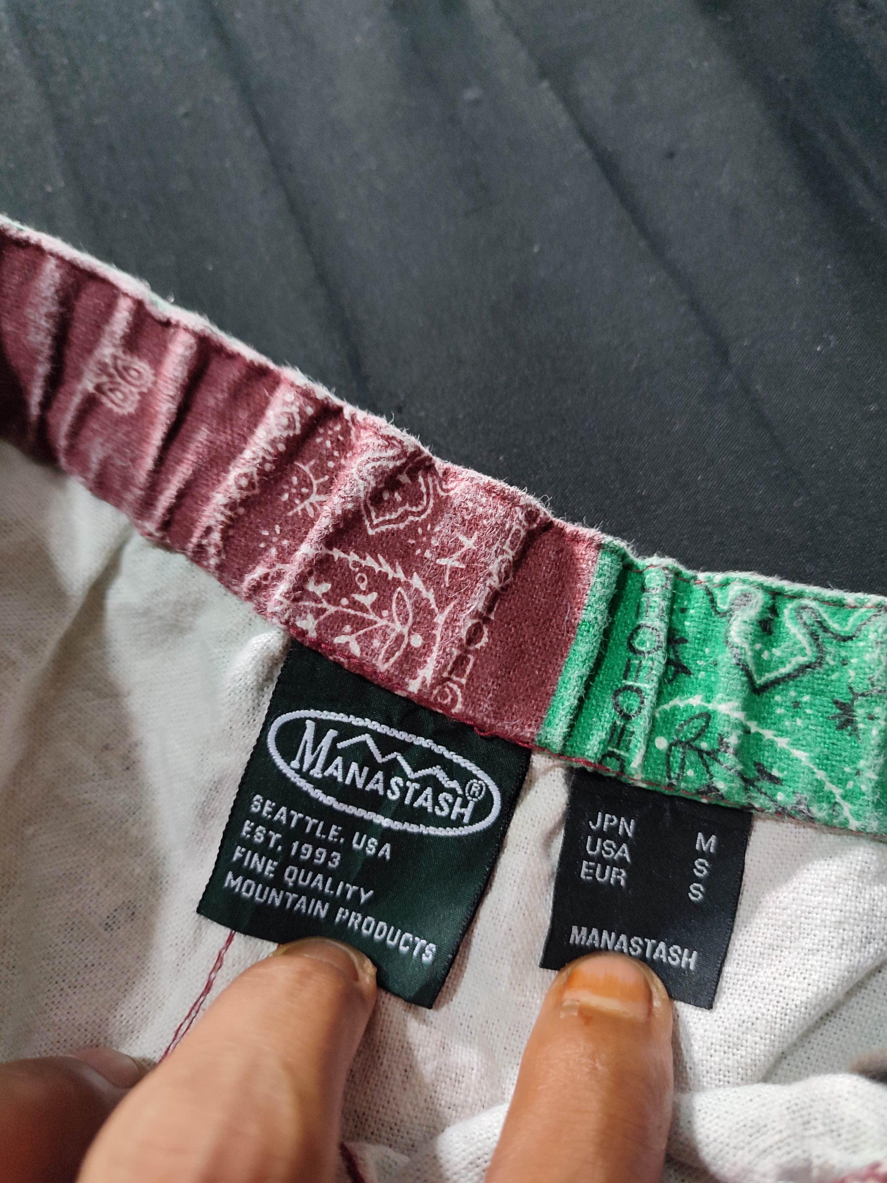 Manastash 🔥Manastash Multicolour Paisley Shortpants Size US 30 / EU 46 - 10 Thumbnail