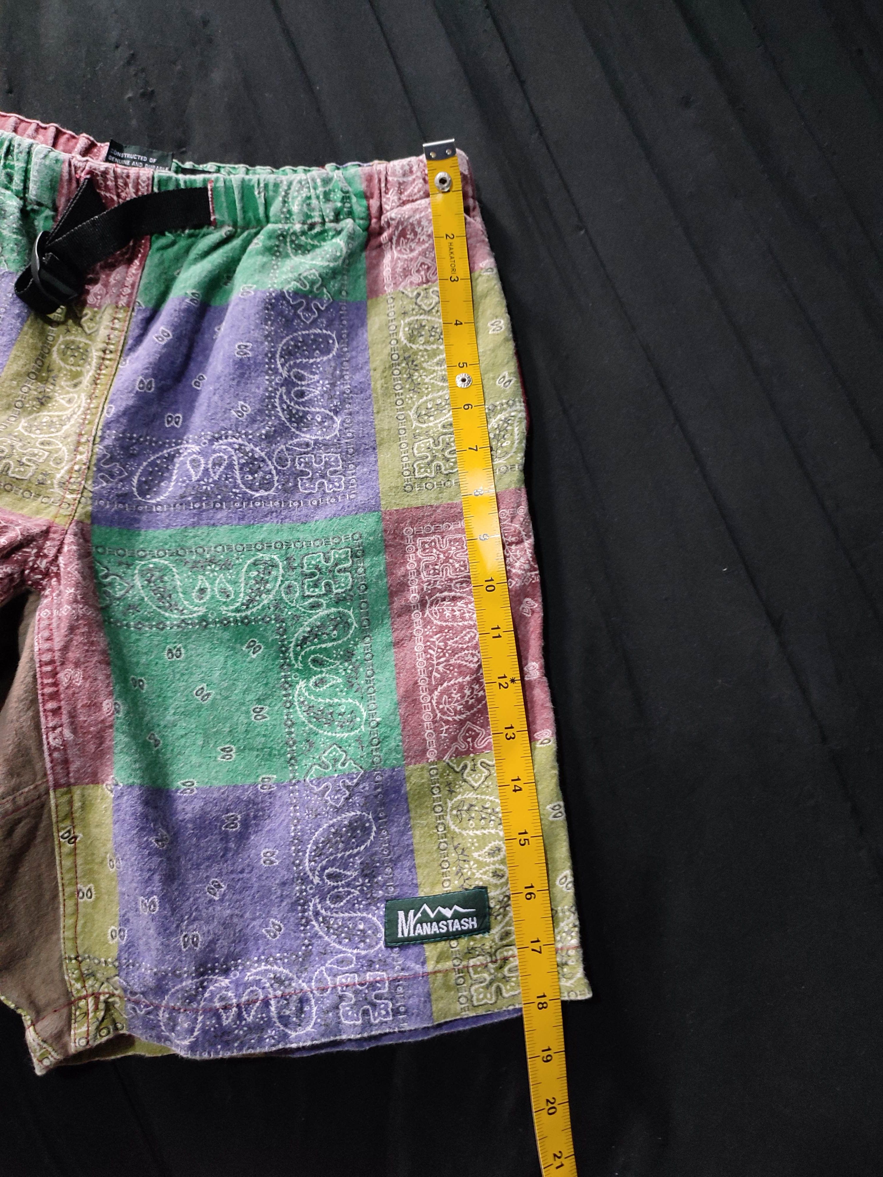 Manastash 🔥Manastash Multicolour Paisley Shortpants Size US 30 / EU 46 - 15 Thumbnail