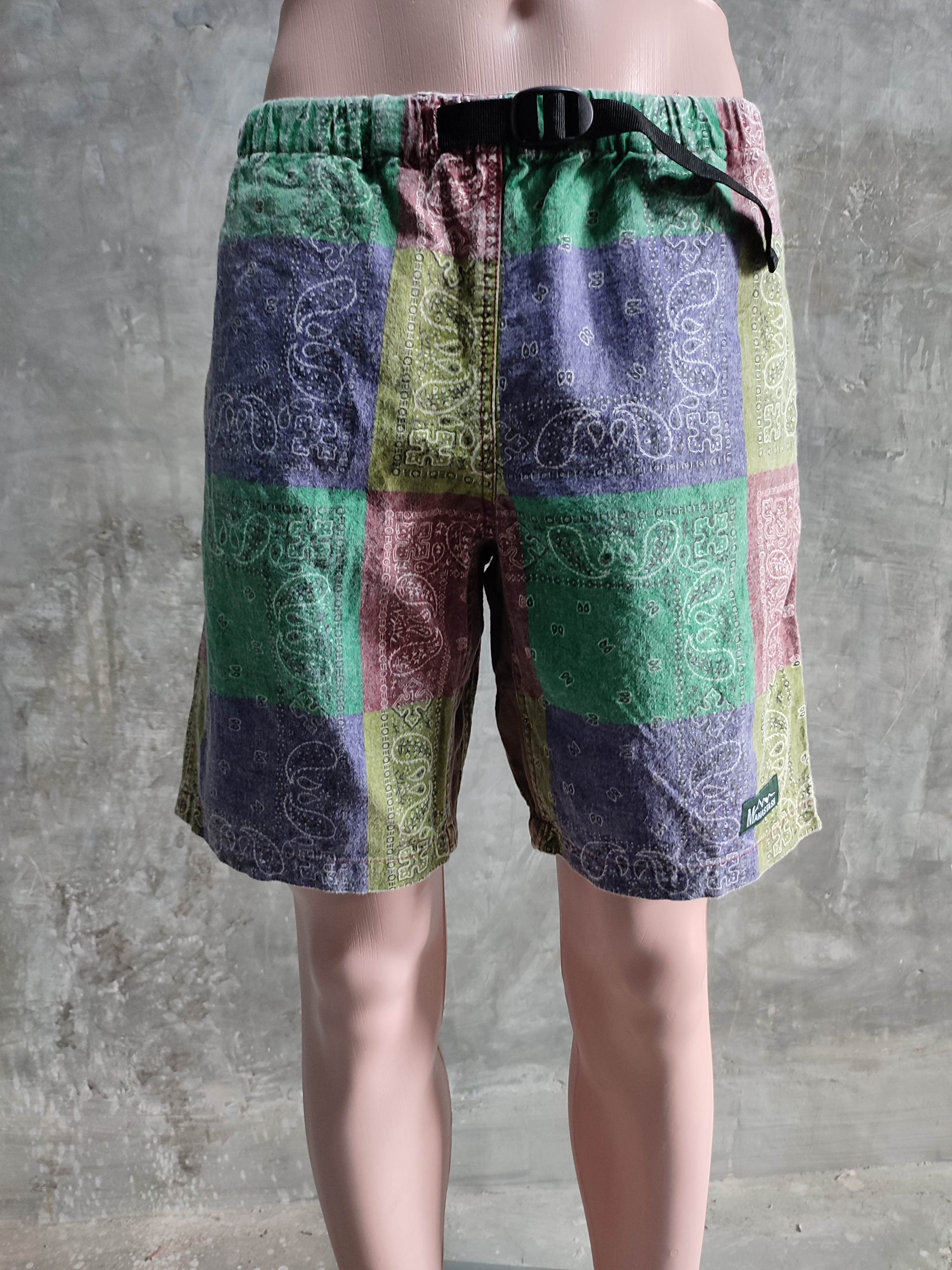 Manastash 🔥Manastash Multicolour Paisley Shortpants Size US 30 / EU 46 - 7 Thumbnail