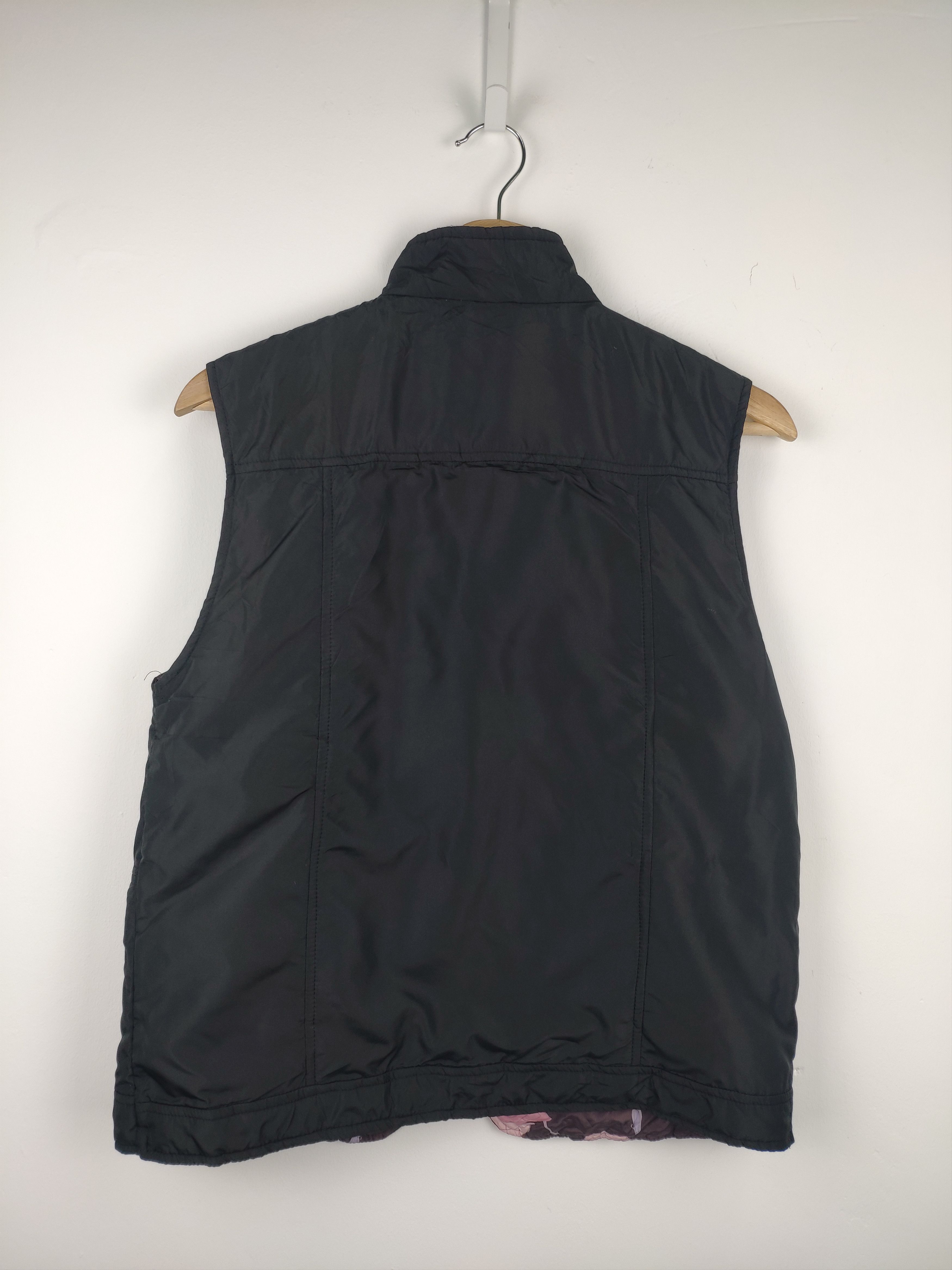 Japanese Brand × Vintage Steal 💥 Vintage Japanese Vest Reversible Flower Motif Size US S / EU 44-46 / 1 - 7 Thumbnail