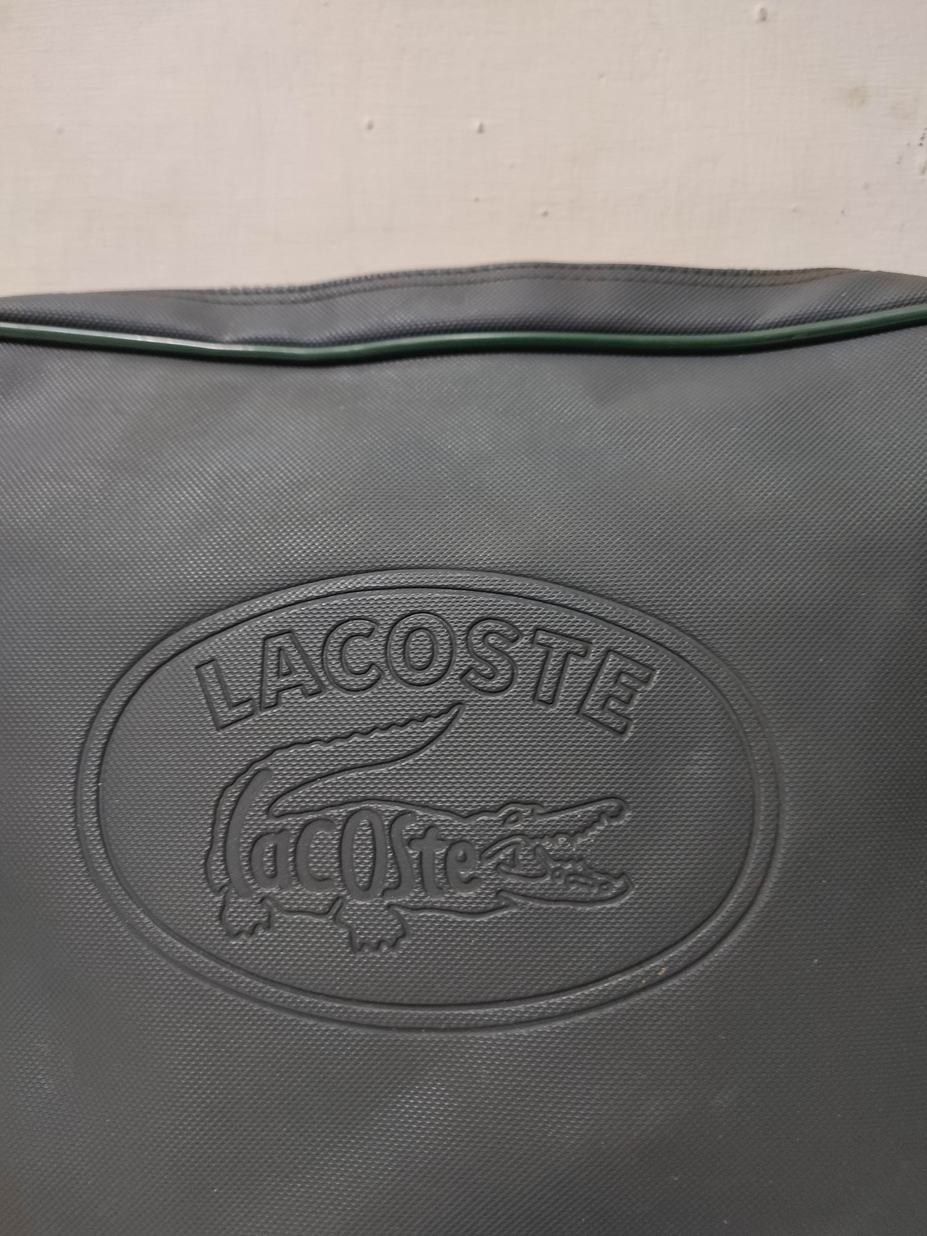 Lacoste × Vintage 🔥Vintage Lacoste Paris Sling Bag Big Logo design Size ONE SIZE - 9 Thumbnail