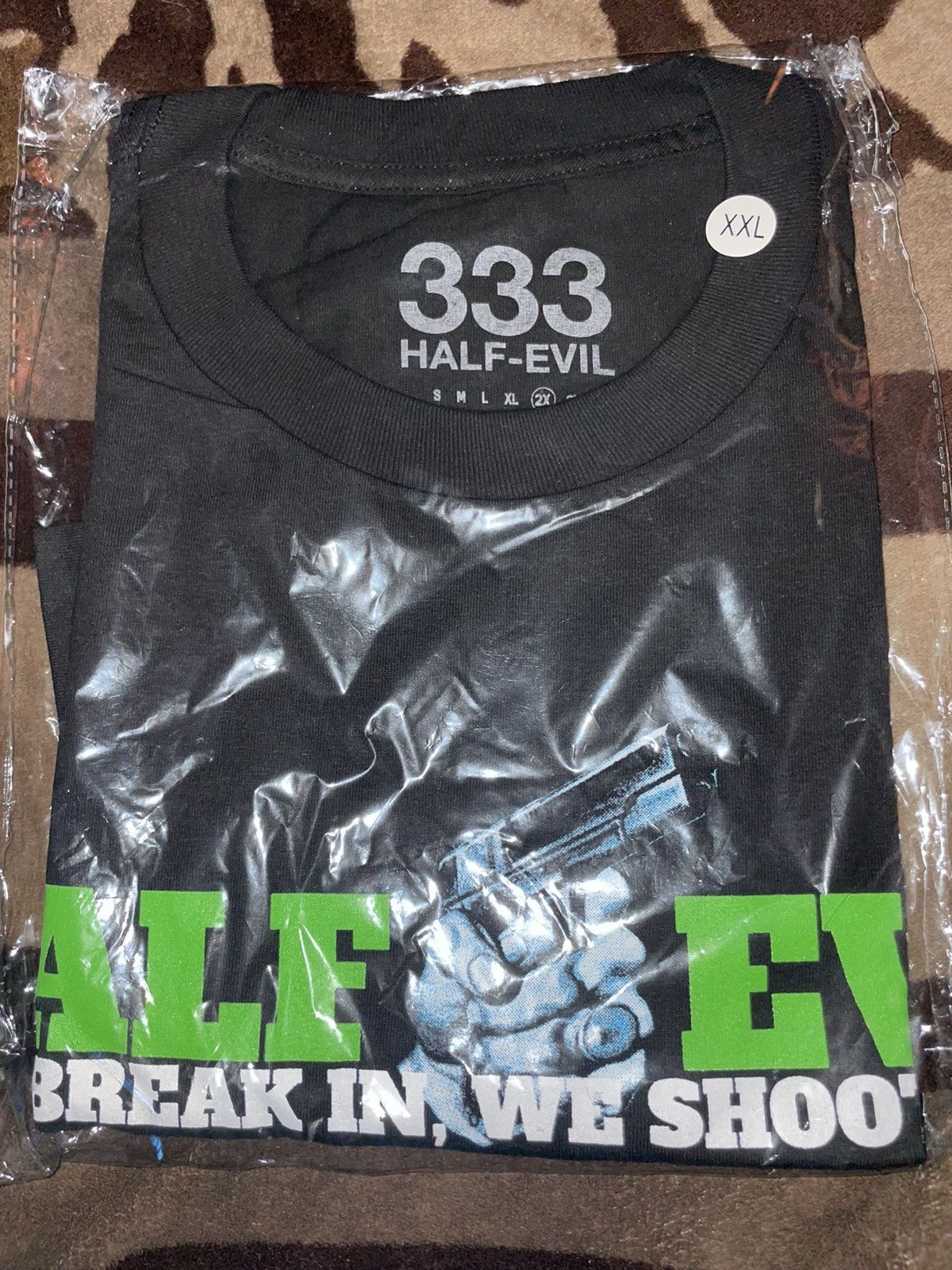 T-Shirt Half Evil 'Toy Soldier' - Taille S Homme - Noir - Coton - Neuf Avec étiquettes