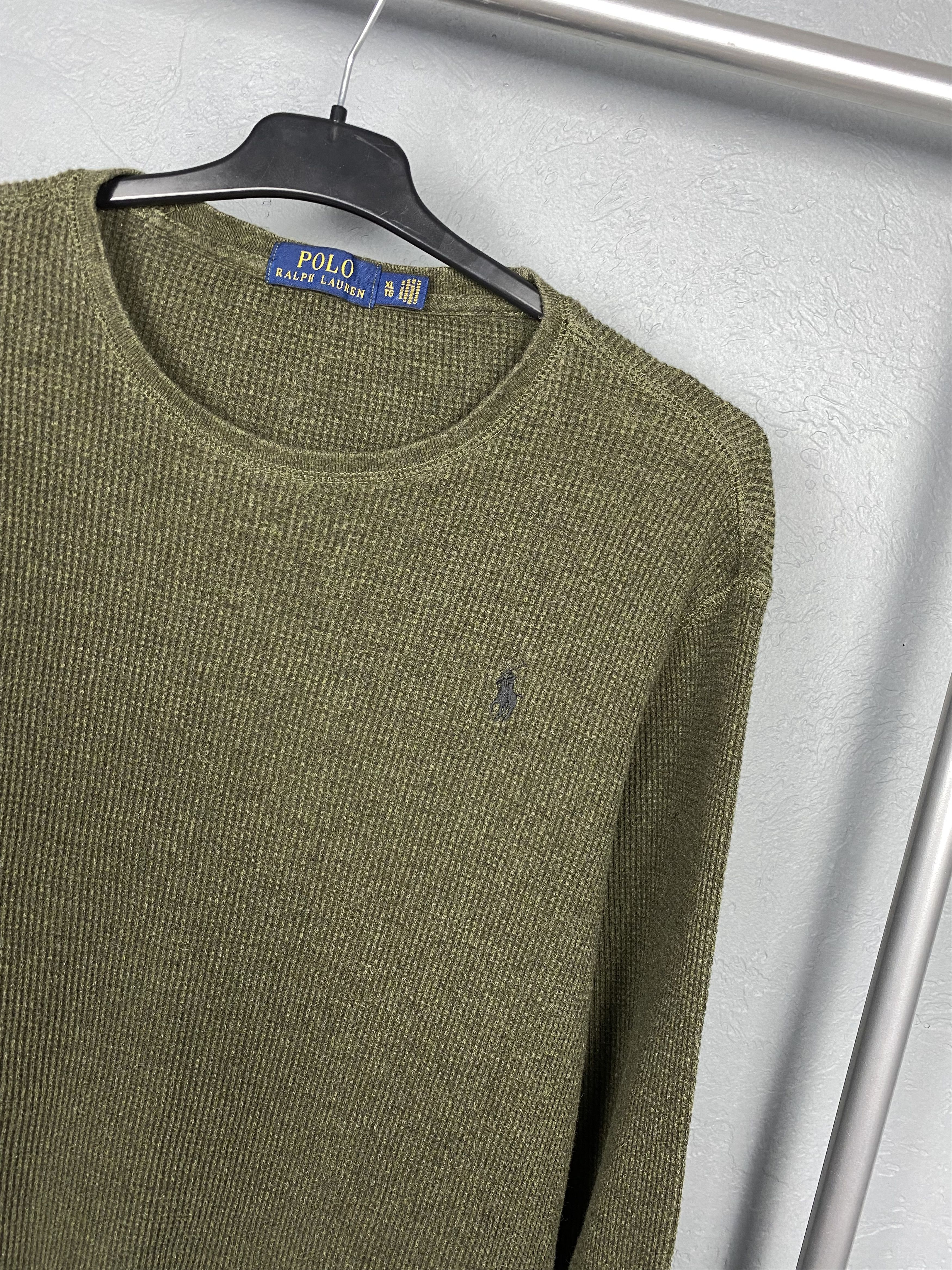 Polo Ralph Lauren Polo Ralph Lauren Womens Ribbed Sweater Y2K Size XL / US 12-14 / IT 48-50 - 2 Thumbnail