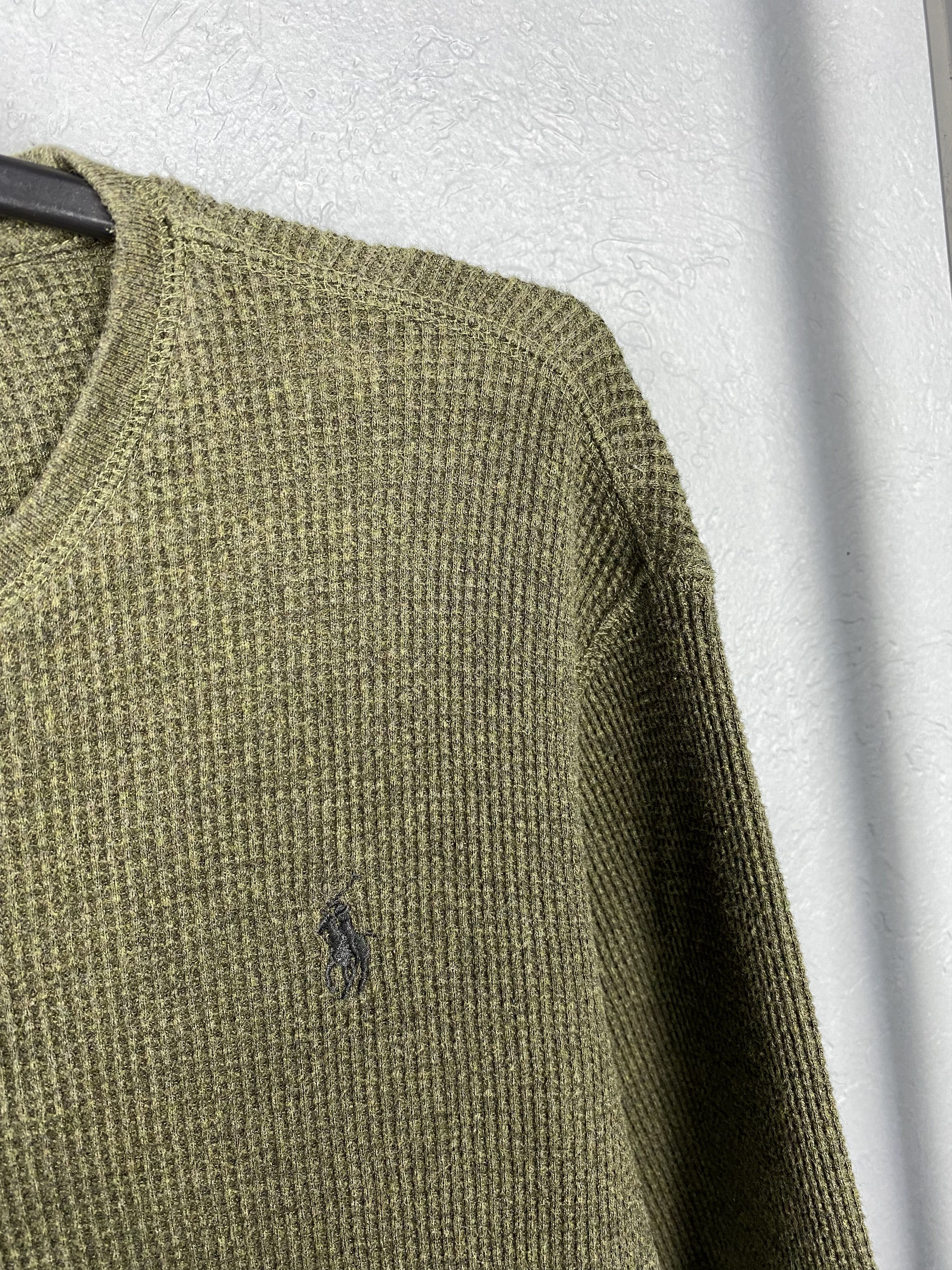 Polo Ralph Lauren Polo Ralph Lauren Womens Ribbed Sweater Y2K Size XL / US 12-14 / IT 48-50 - 3 Thumbnail