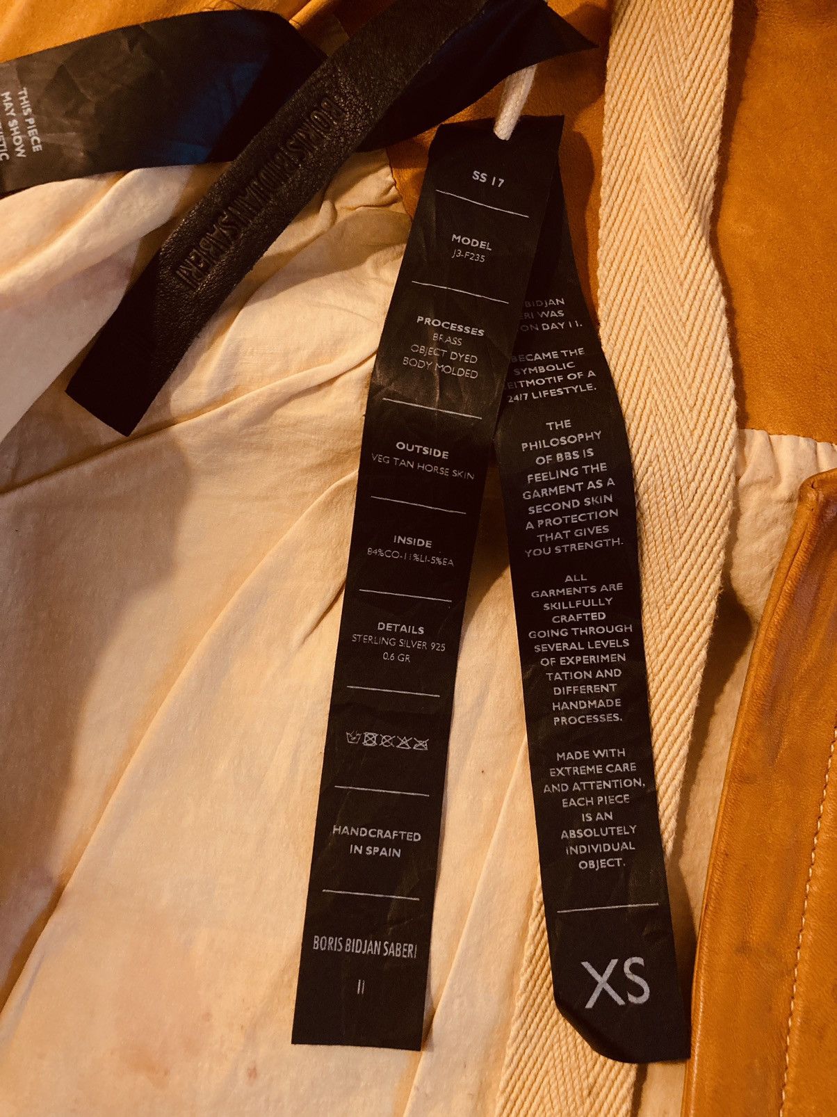 Boris Bidjan Saberi GRAIL Brass J3-F235 Horse Size US XS / EU 42 / 0 - 6 Thumbnail
