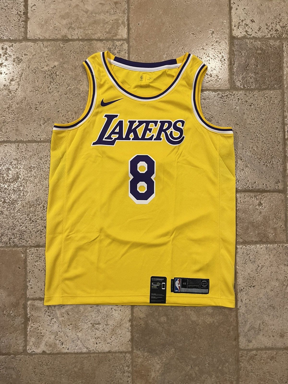 NBA Nike NBA Los Angeles Lakers Kobe Bryant Authentic Jersey Size US M / EU 48-50 / 2 - 1 Thumbnail