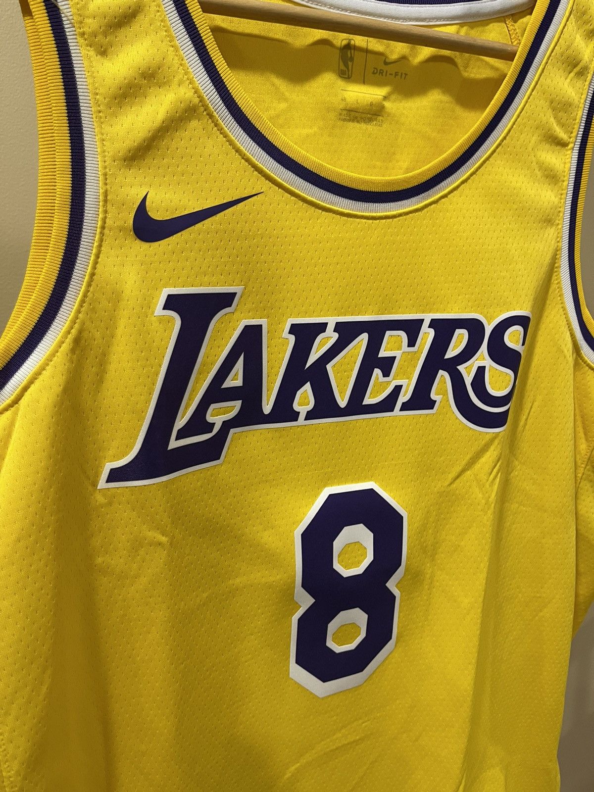 NBA Nike NBA Los Angeles Lakers Kobe Bryant Authentic Jersey Size US M / EU 48-50 / 2 - 6 Thumbnail