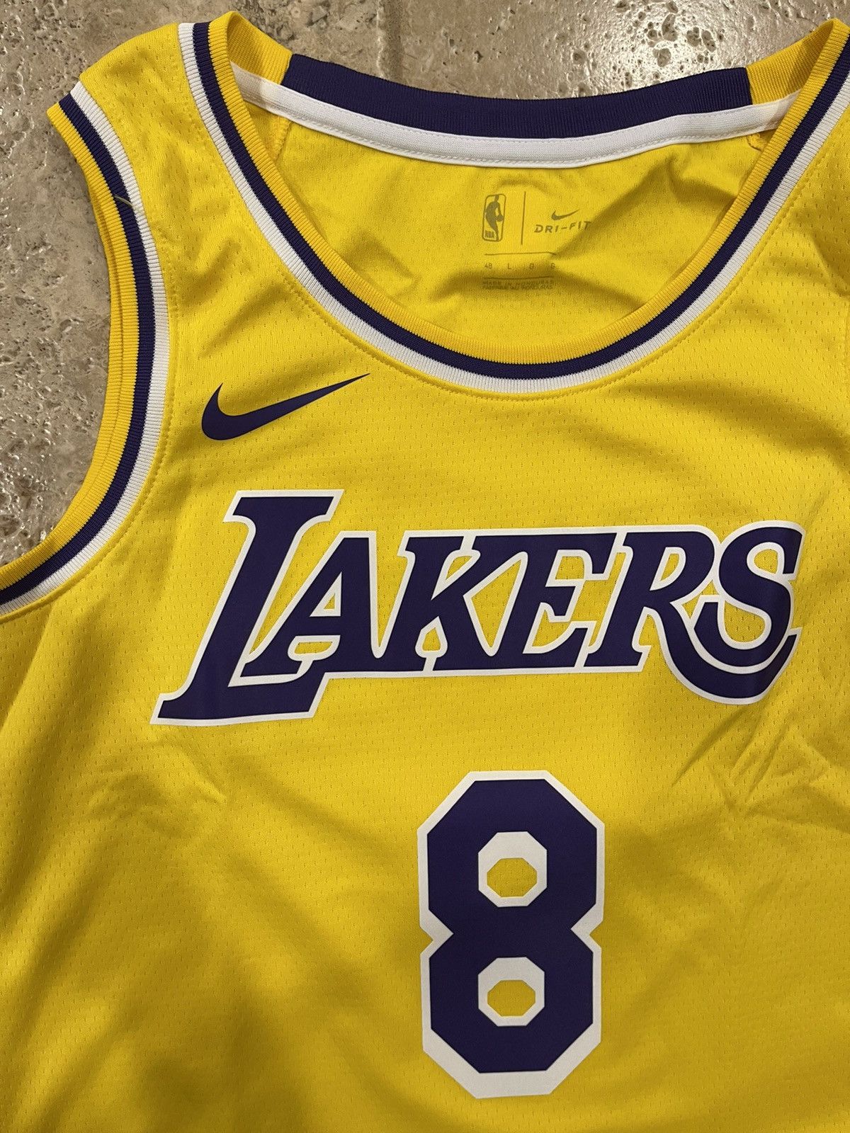 NBA Nike NBA Los Angeles Lakers Kobe Bryant Authentic Jersey Size US M / EU 48-50 / 2 - 9 Thumbnail