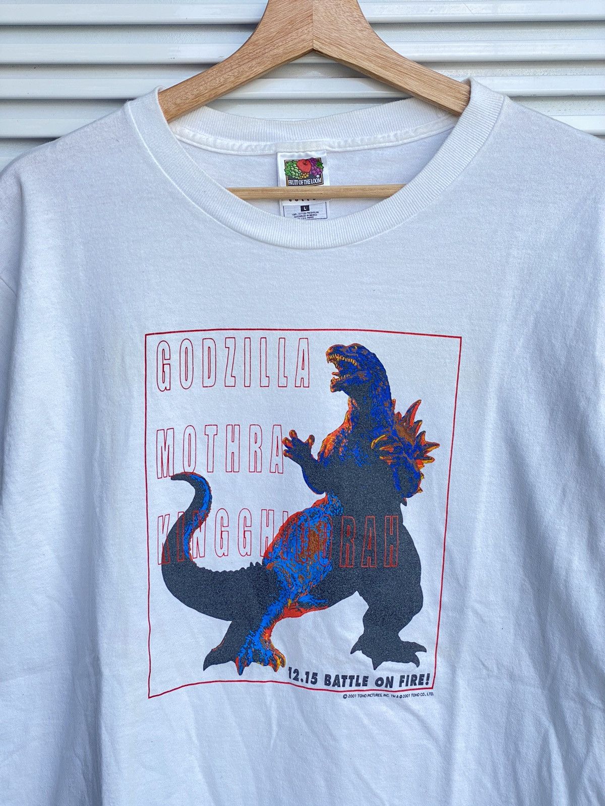Band Tees × Vintage XX Godzilla Movie Tees / Titanic Bjork Nirvana Tupac Size US L / EU 52-54 / 3 - 2 Thumbnail