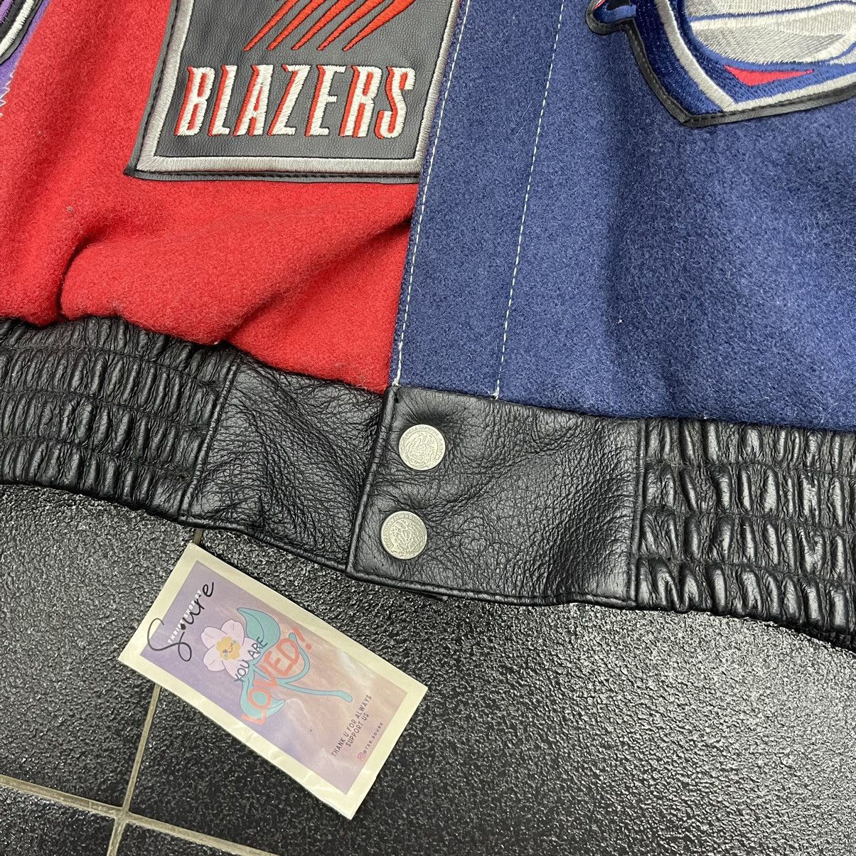 NBA RARE‼️ JEFF HAMILTON NBA FULL TEAM JACKET Size US XXL / EU 58 / 5 - 5 Thumbnail