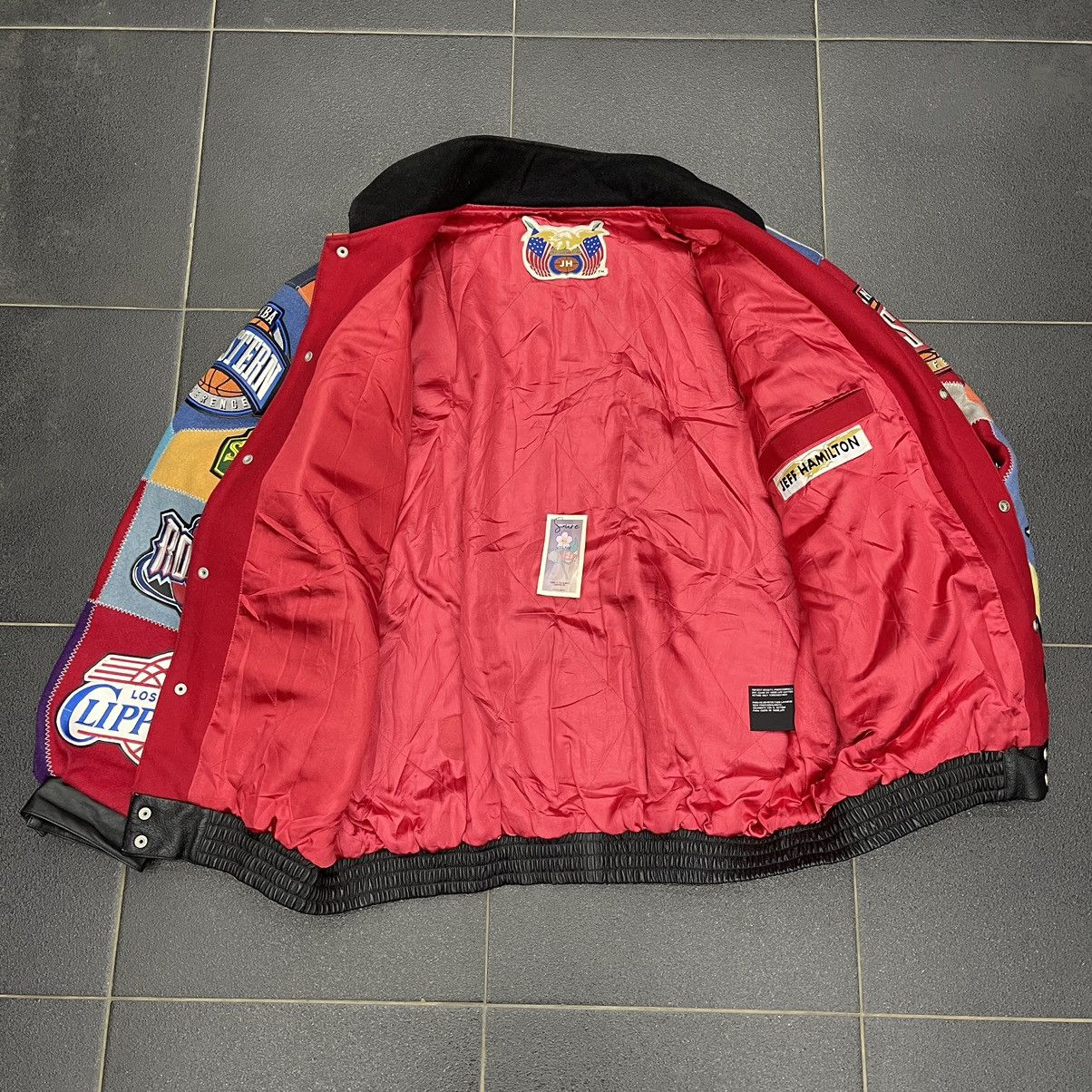 NBA RARE‼️ JEFF HAMILTON NBA FULL TEAM JACKET Size US XXL / EU 58 / 5 - 7 Thumbnail