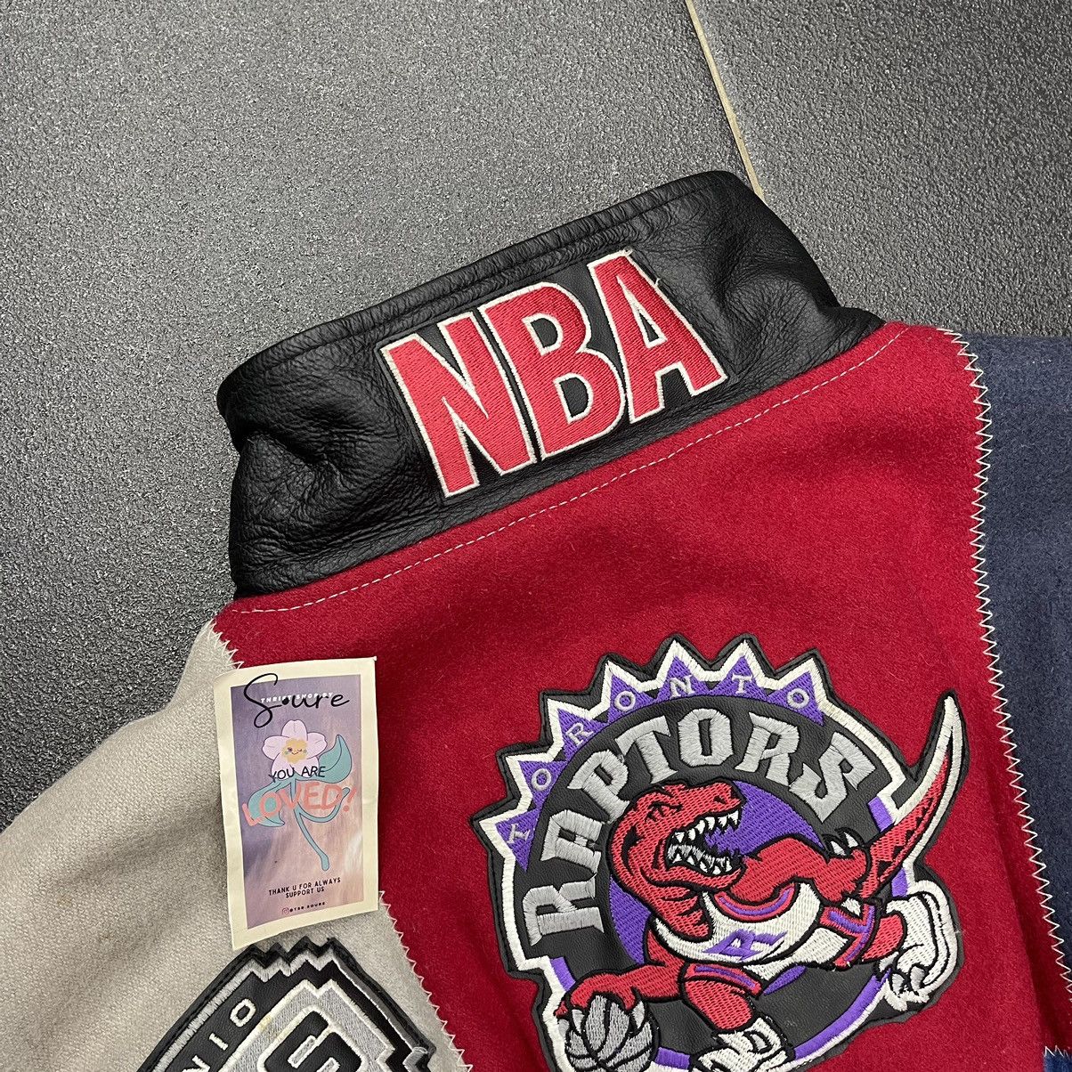 NBA RARE‼️ JEFF HAMILTON NBA FULL TEAM JACKET Size US XXL / EU 58 / 5 - 3 Thumbnail