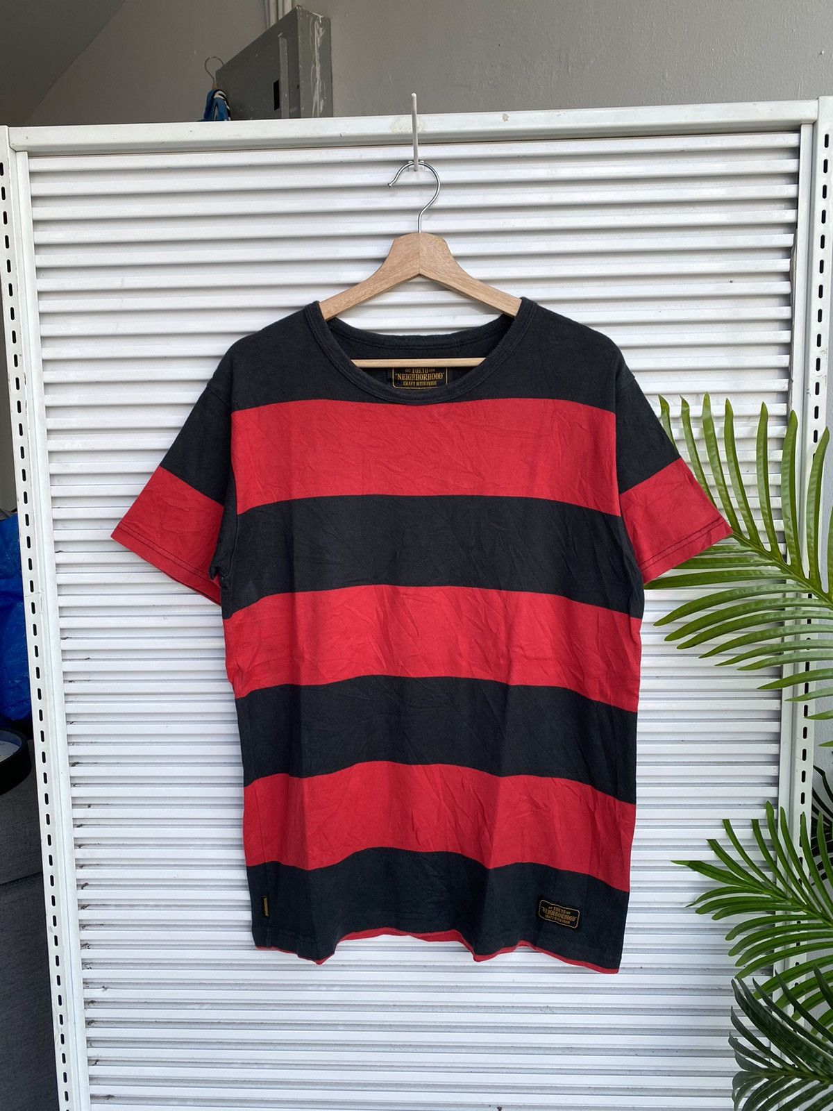 Fragment Design × Neighborhood × Vintage XX Neighborhood Striped Nirvana Tees Size US L / EU 52-54 / 3 - 1 Thumbnail