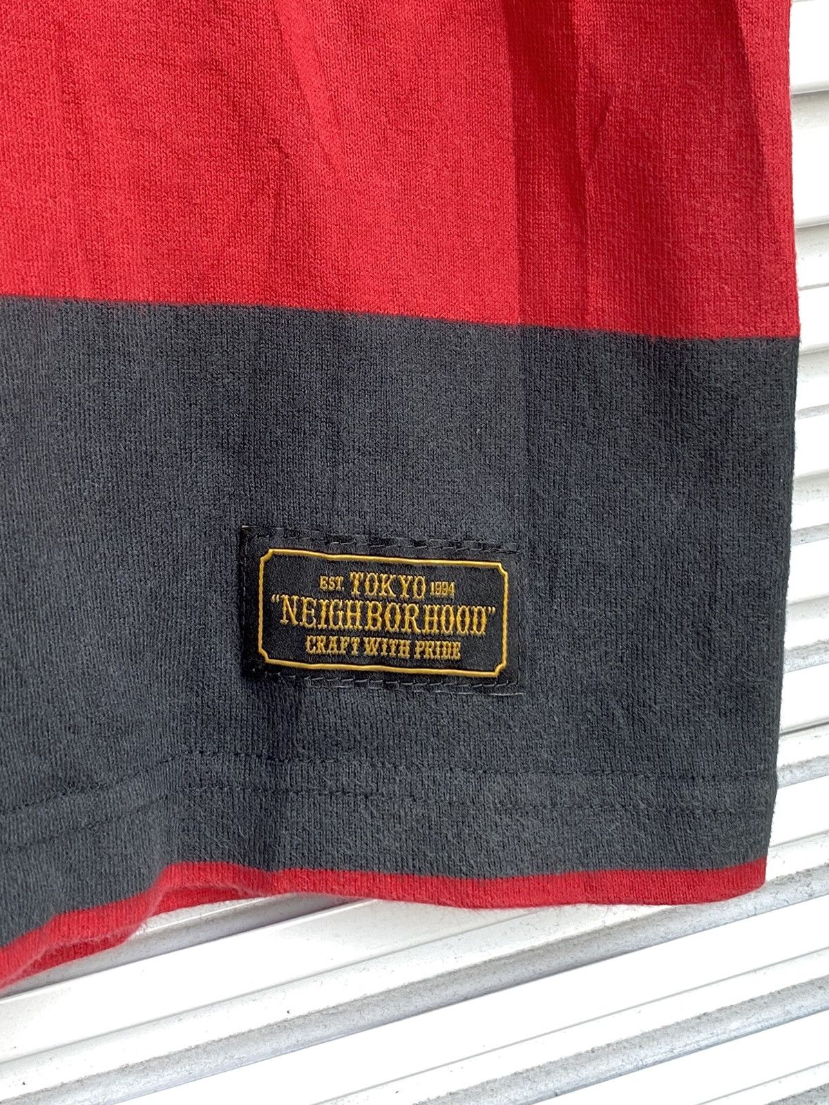 Fragment Design × Neighborhood × Vintage XX Neighborhood Striped Nirvana Tees Size US L / EU 52-54 / 3 - 2 Thumbnail