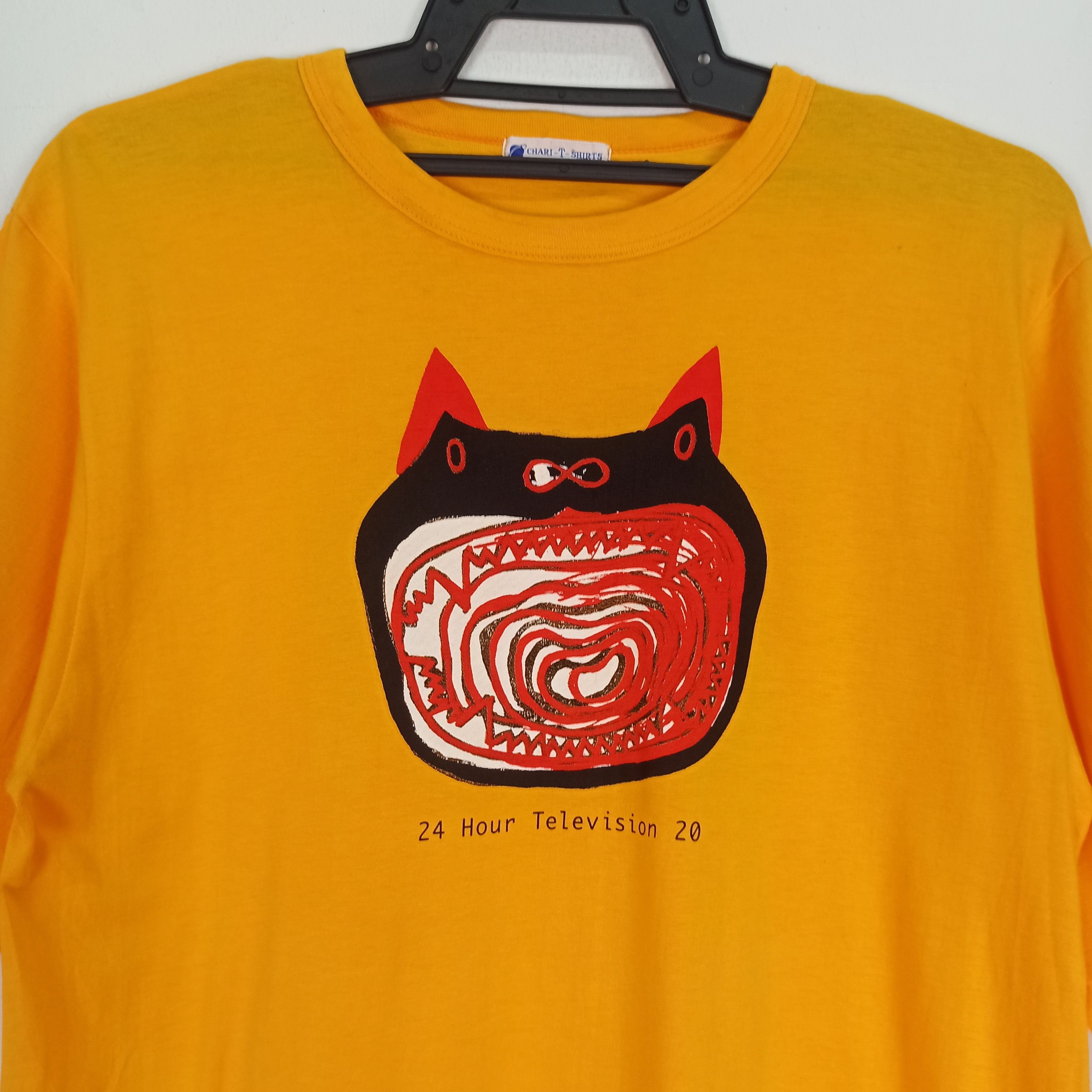 Japanese Brand Vintage 24 Hour Television 20 Japan Design Rare Tshirt Size US M / EU 48-50 / 2 - 2 Thumbnail