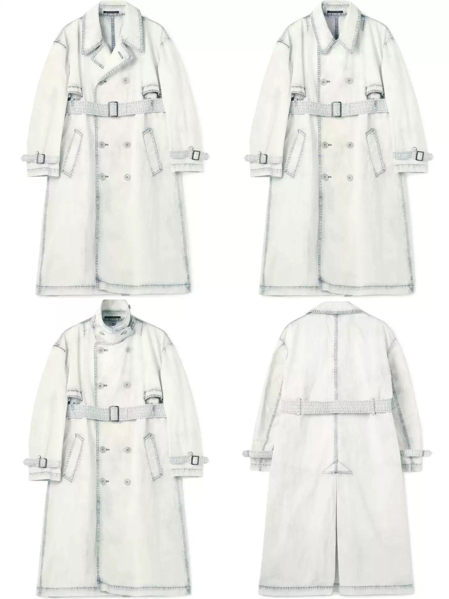 Yohji Yamamoto Yohji Yamamoto 22ss Bleached Windbreaker Size US L / EU 52-54 / 3 - 2 Thumbnail