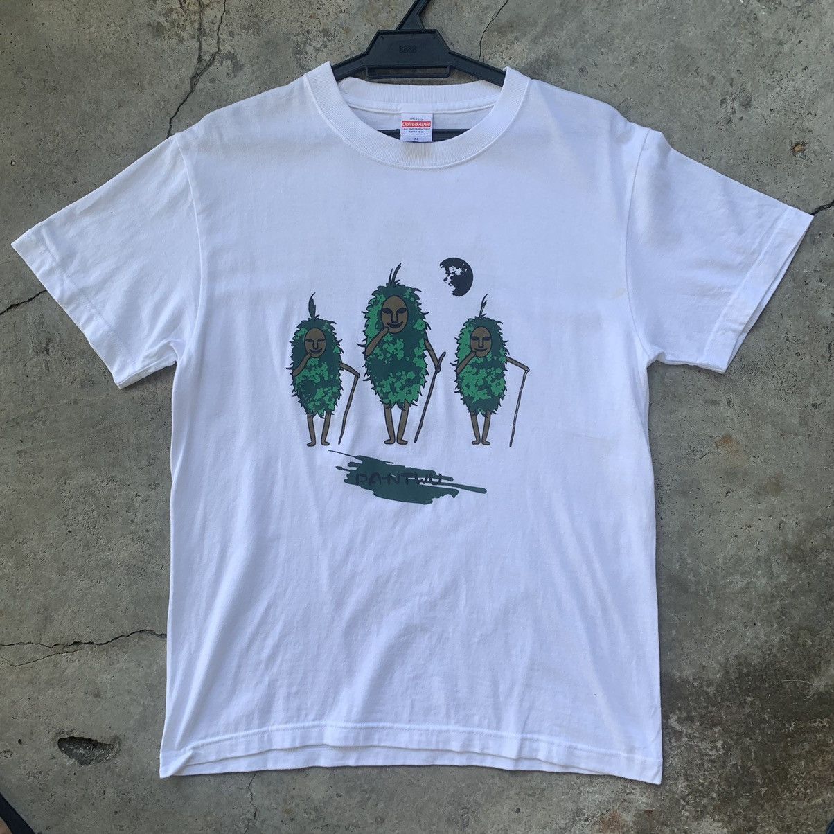 Japanese Brand Pantwu cartoon white tee t shirt Size US M / EU 48-50 / 2 - 1 Thumbnail