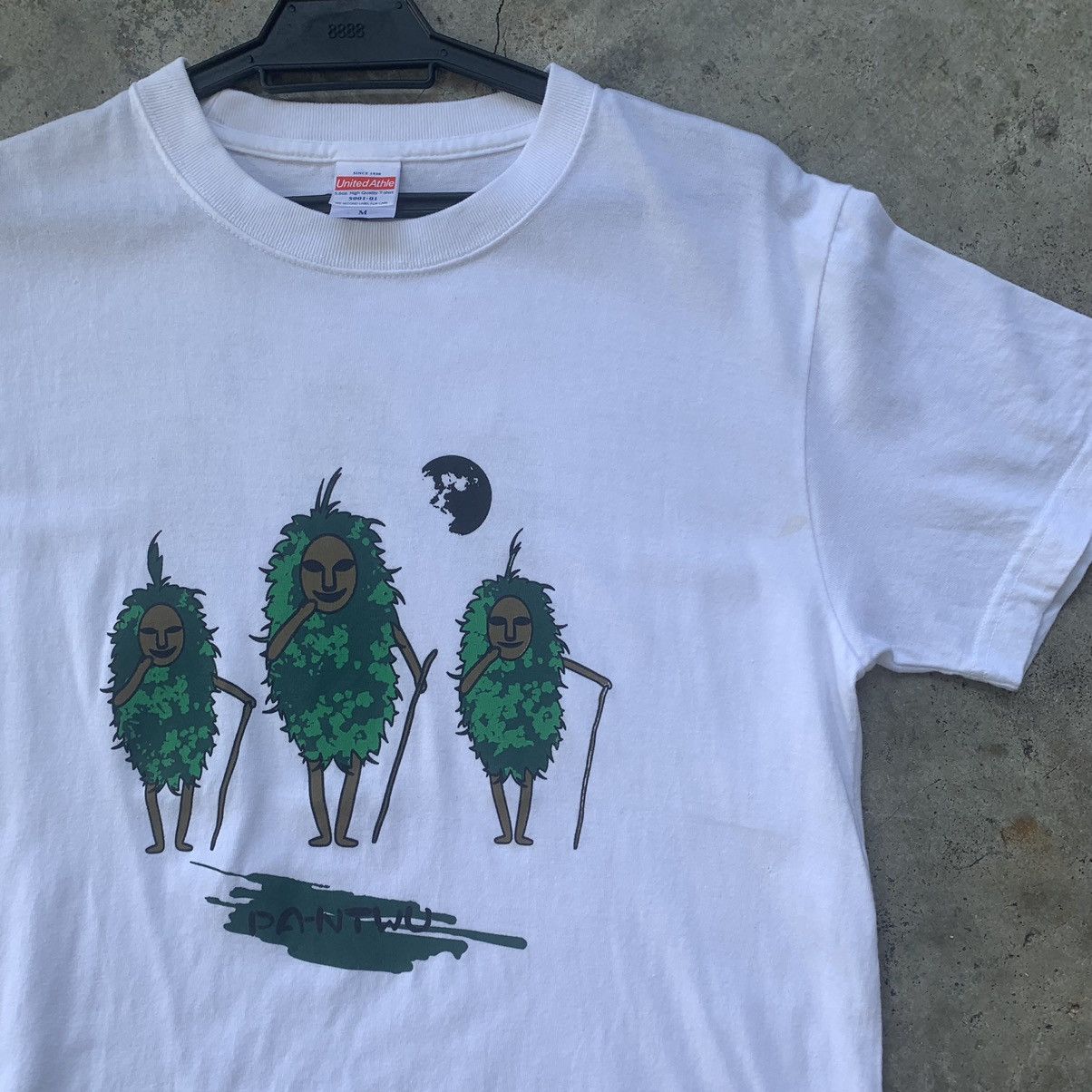 Japanese Brand Pantwu cartoon white tee t shirt Size US M / EU 48-50 / 2 - 3 Thumbnail