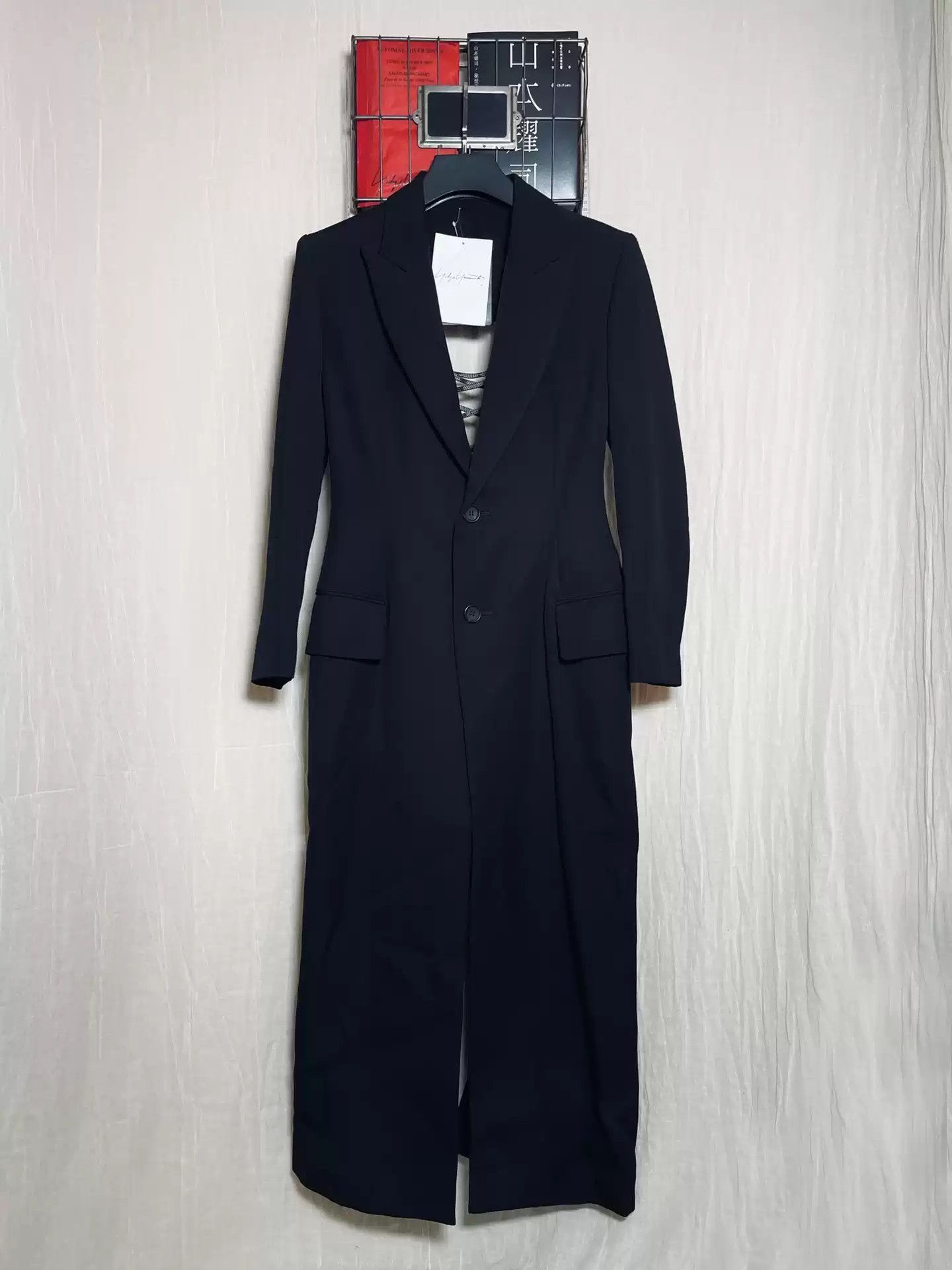 Yohji Yamamoto Yohji Yamamoto 20aw Look 6 Wool Back Lace up Coat Size US M / EU 48-50 / 2 - 2 Thumbnail