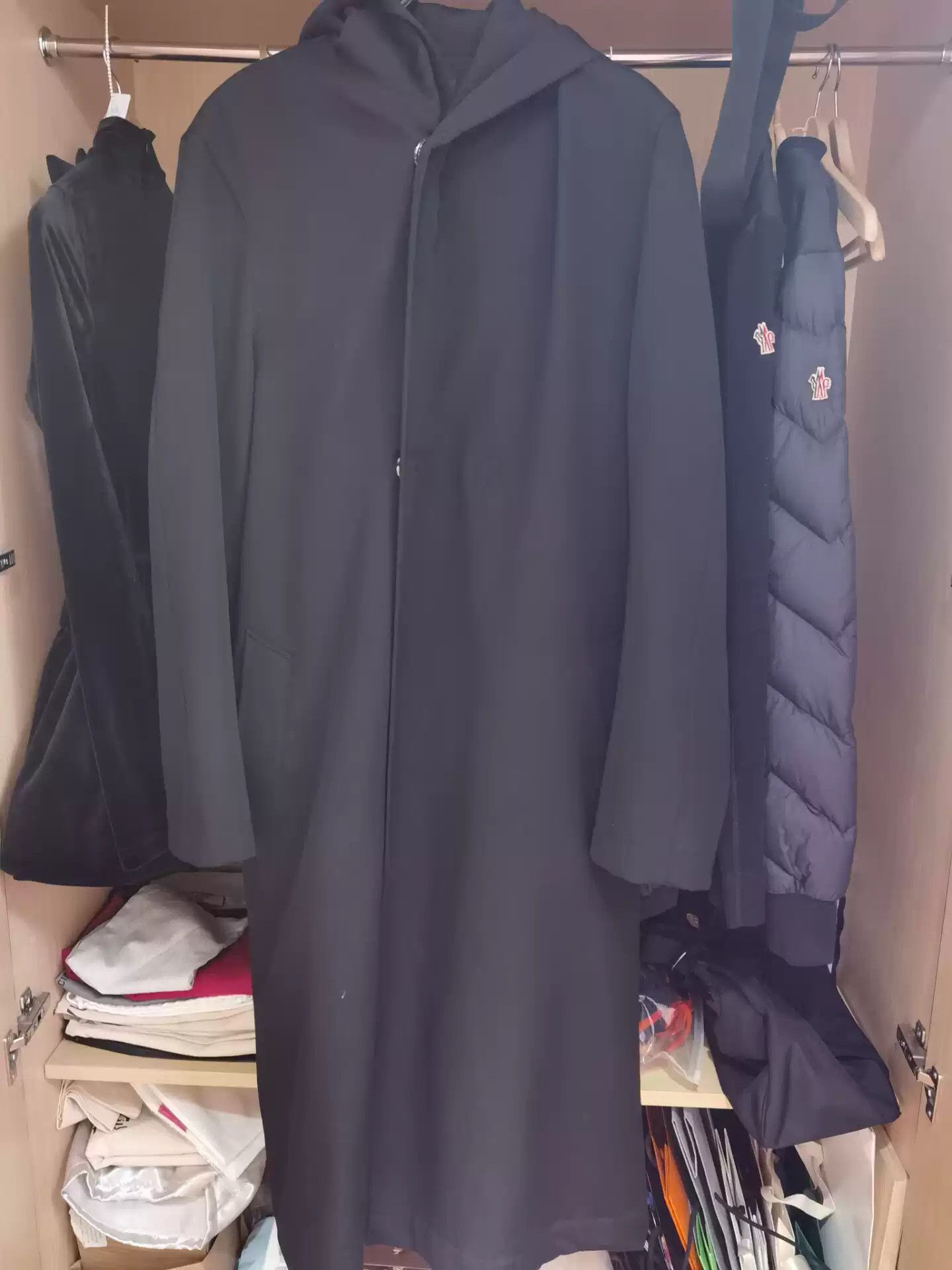 Yohji Yamamoto Yohji Yamamoto Wool Belt Coat Size US L / EU 52-54 / 3 - 2 Thumbnail