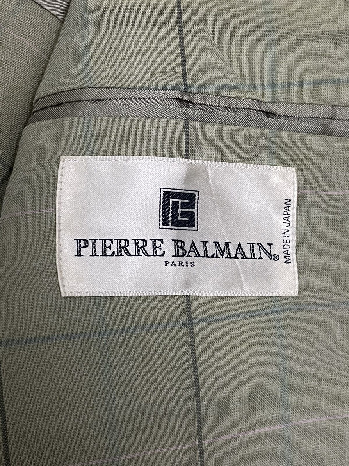 Balmain Vintage Pierre Balmain Light Tweed Jacket Size US M / EU 48-50 / 2 - 10 Thumbnail