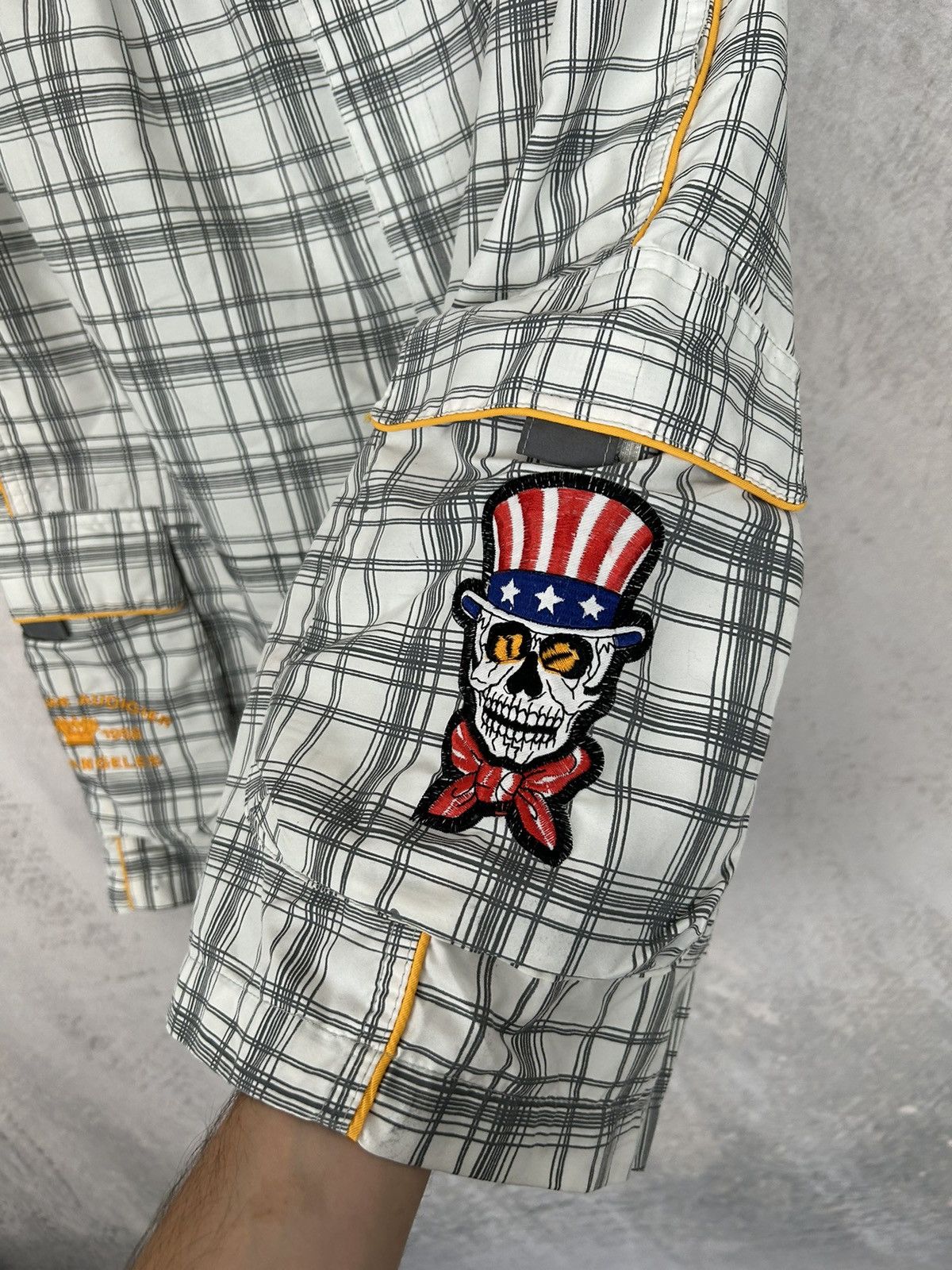 Christian Audigier Vintage Ed Hardy by Christian Audigier Swim Shorts Y2K 00s Size US 36 / EU 52 - 4 Thumbnail