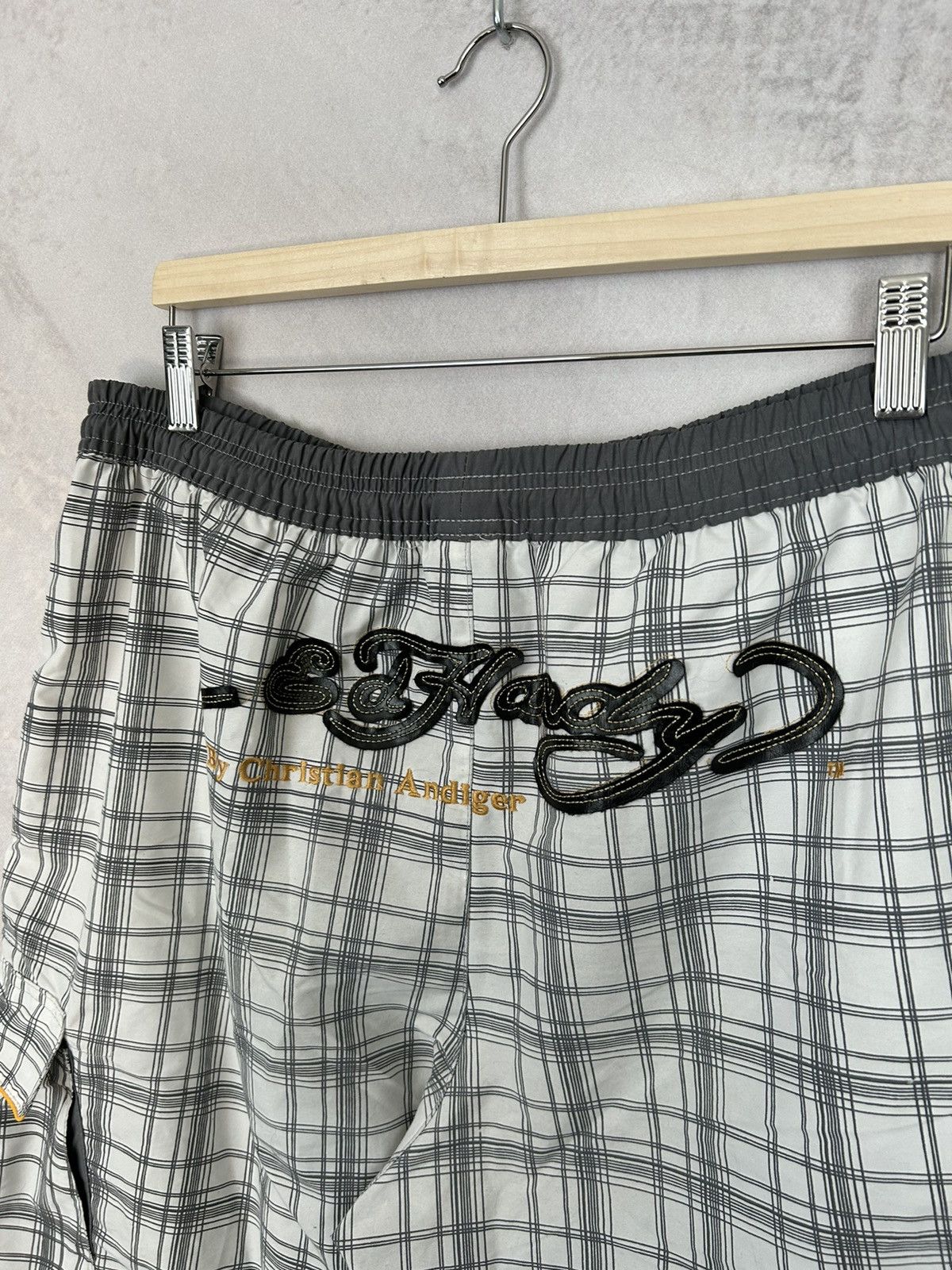 Christian Audigier Vintage Ed Hardy by Christian Audigier Swim Shorts Y2K 00s Size US 36 / EU 52 - 3 Thumbnail