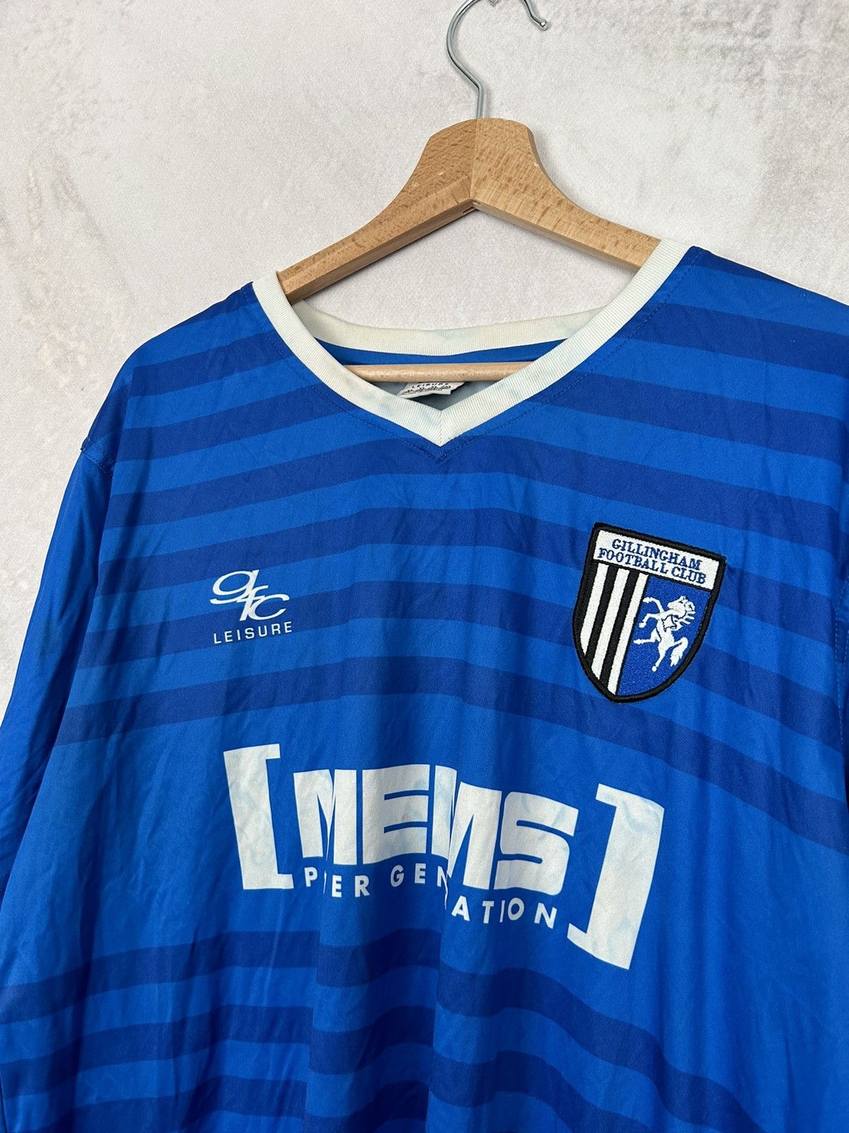 Vintage Vintage FC Gillingham Soccer Jersey Football Retro Rare Size US XL / EU 56 / 4 - 3 Thumbnail