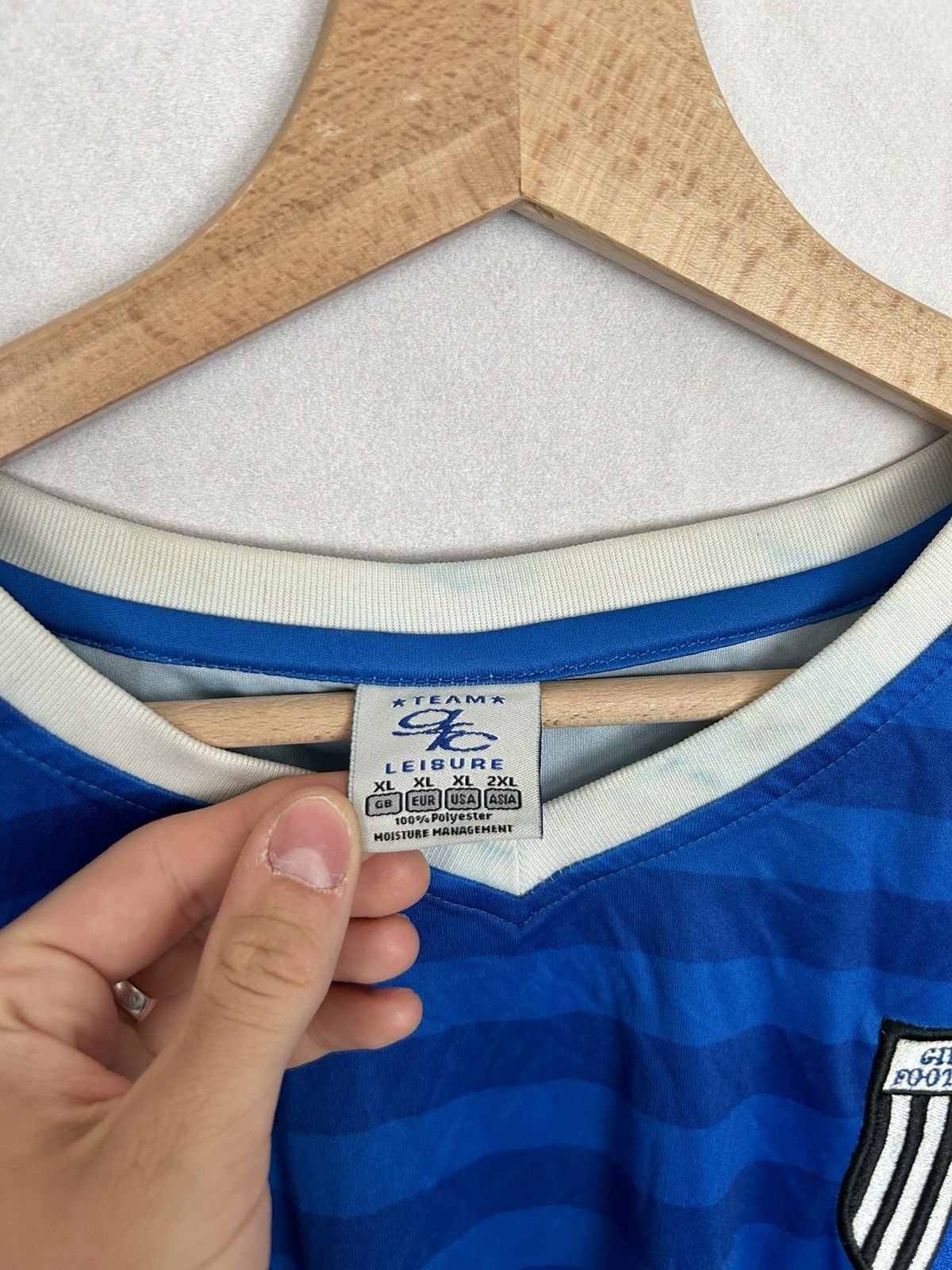 Vintage Vintage FC Gillingham Soccer Jersey Football Retro Rare Size US XL / EU 56 / 4 - 8 Thumbnail