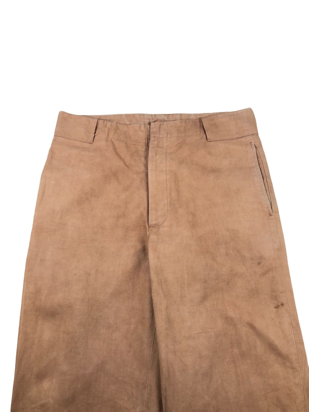 N.Hoolywood 1990s N.Hoolywood Cotton Wide Baggy Flare Pant Size US 30 / EU 46 - 2 Thumbnail