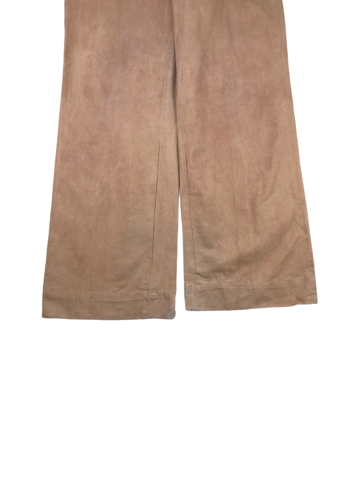 N.Hoolywood 1990s N.Hoolywood Cotton Wide Baggy Flare Pant Size US 30 / EU 46 - 4 Thumbnail