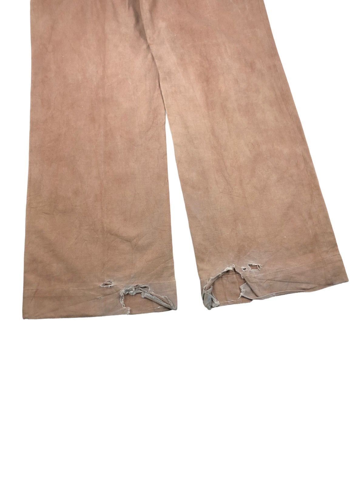 N.Hoolywood 1990s N.Hoolywood Cotton Wide Baggy Flare Pant Size US 30 / EU 46 - 6 Thumbnail