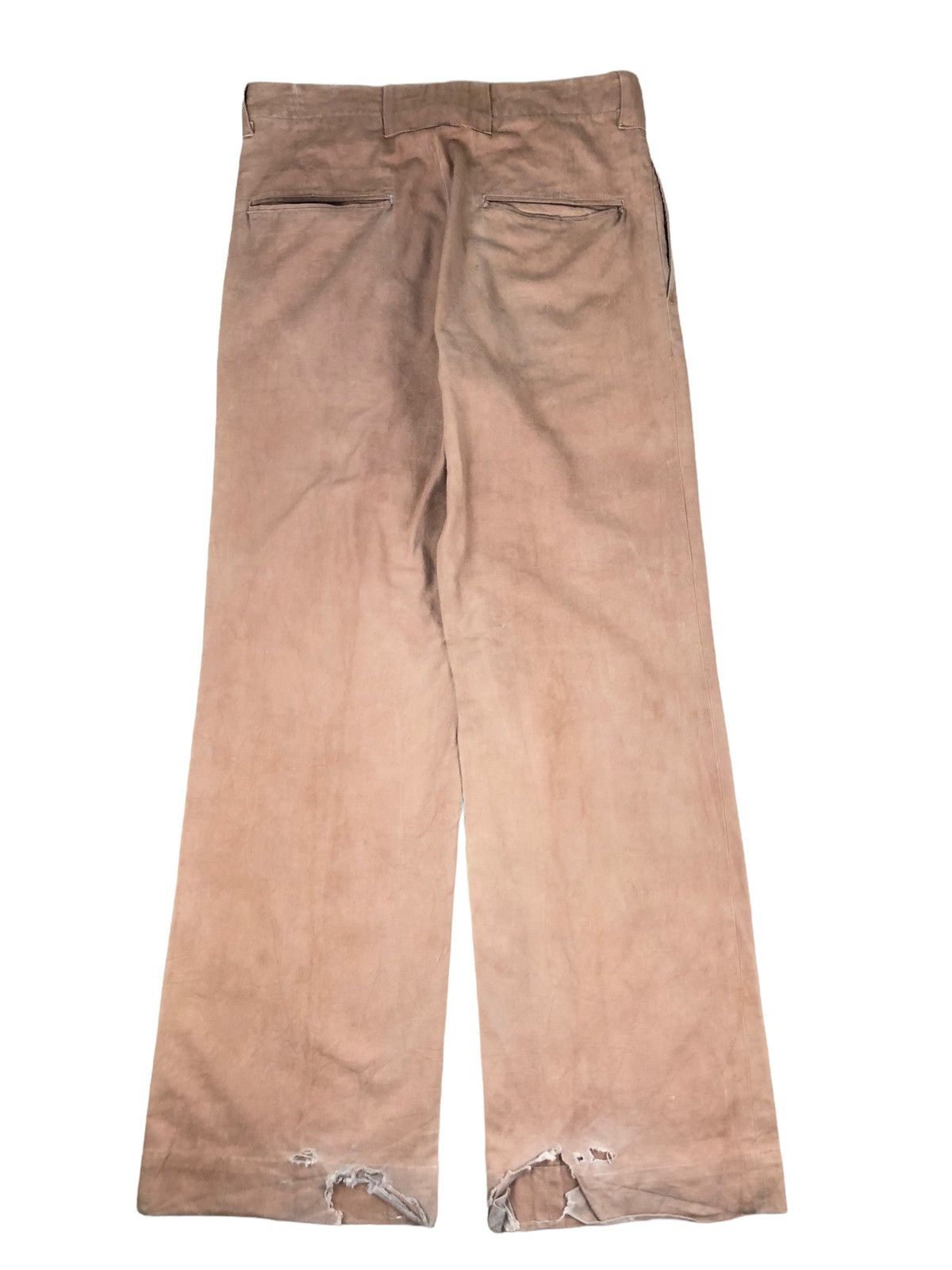 N.Hoolywood 1990s N.Hoolywood Cotton Wide Baggy Flare Pant Size US 30 / EU 46 - 5 Thumbnail