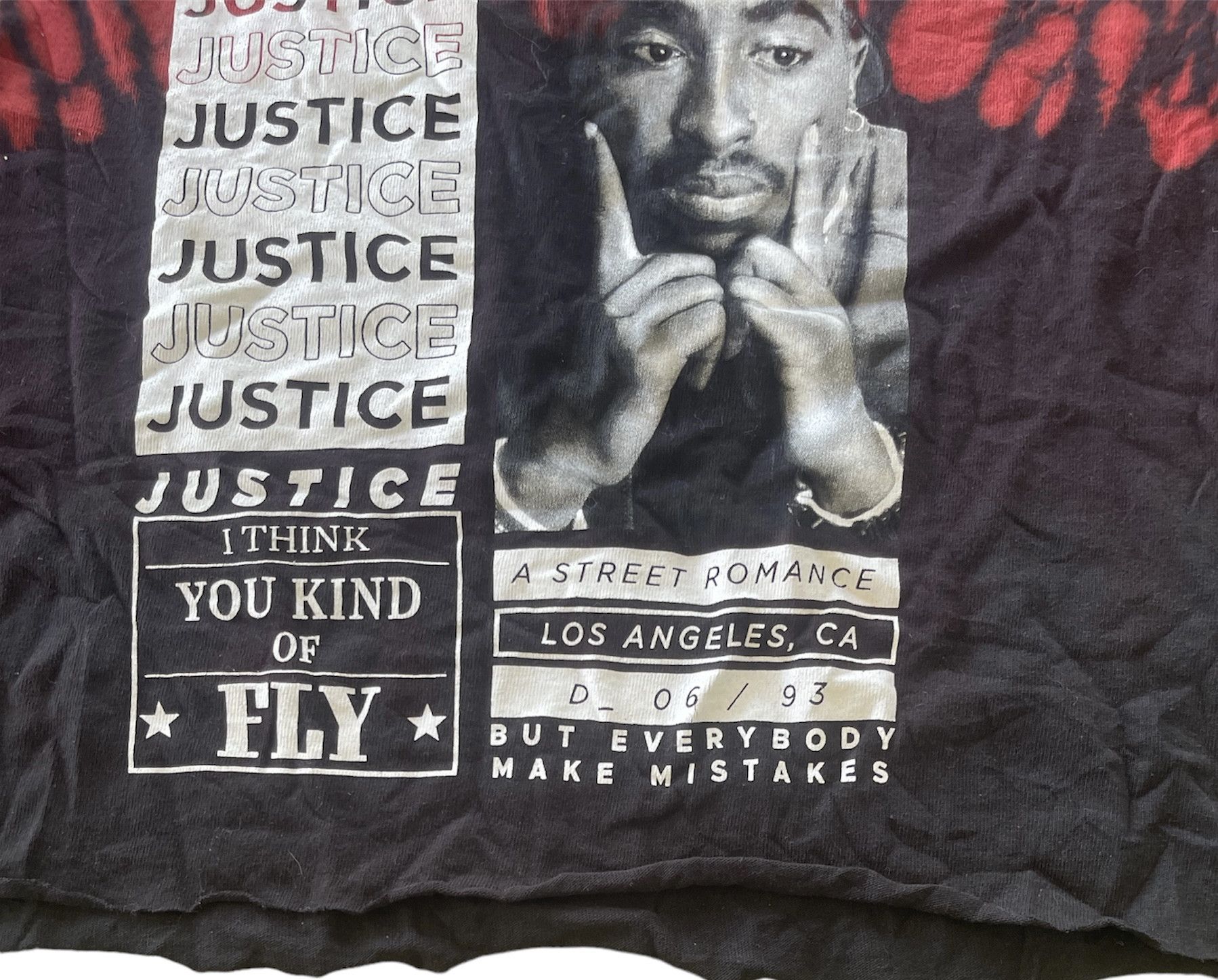 Band Tees VINTAGE CHEMISTRY TEE SHIRT TUPAC Size US L / EU 52-54 / 3 - 5 Thumbnail