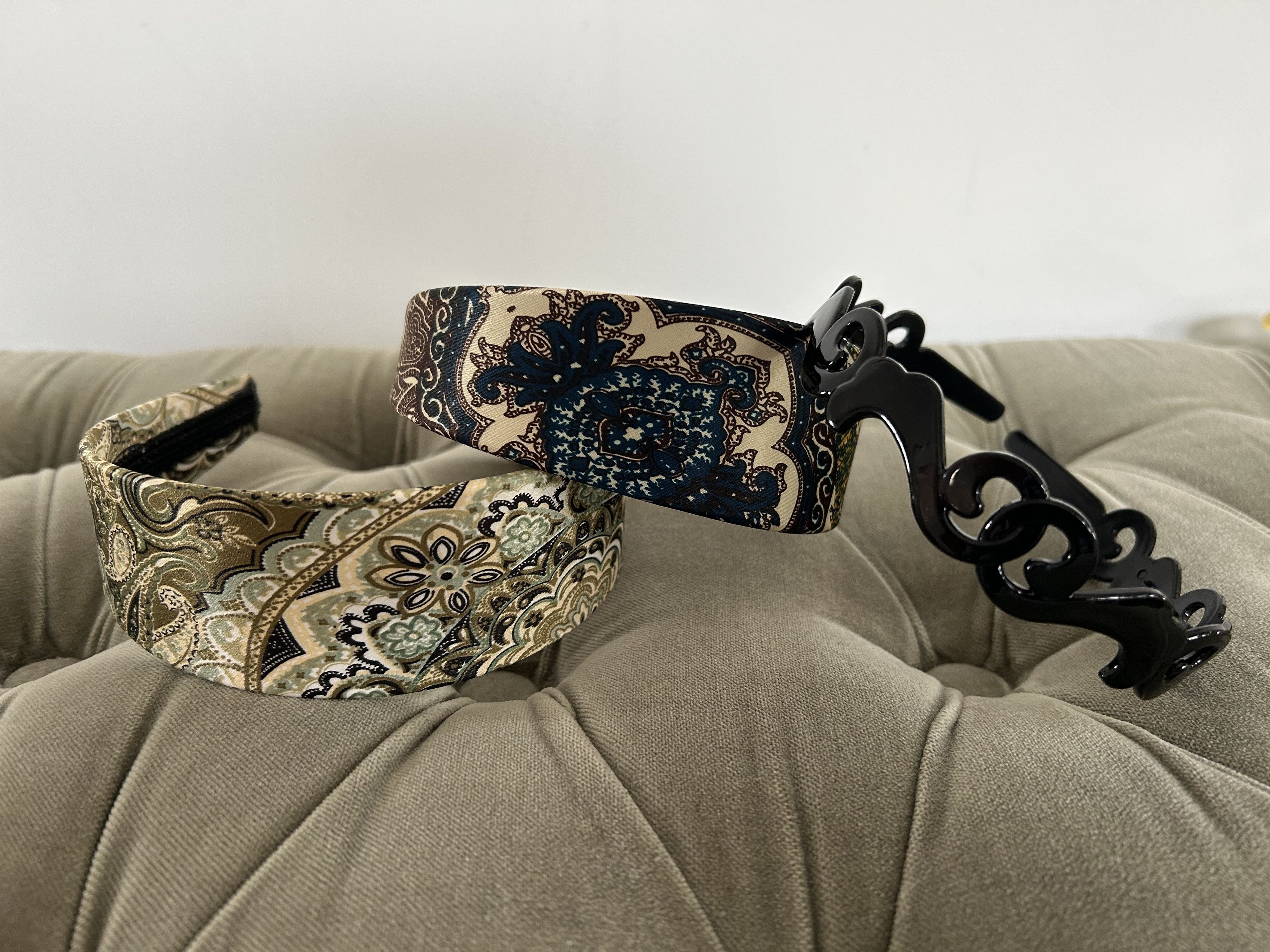Other Three Assorted Headbands NWOT Satin Plastic Multicolored Size ONE SIZE - 2 Thumbnail