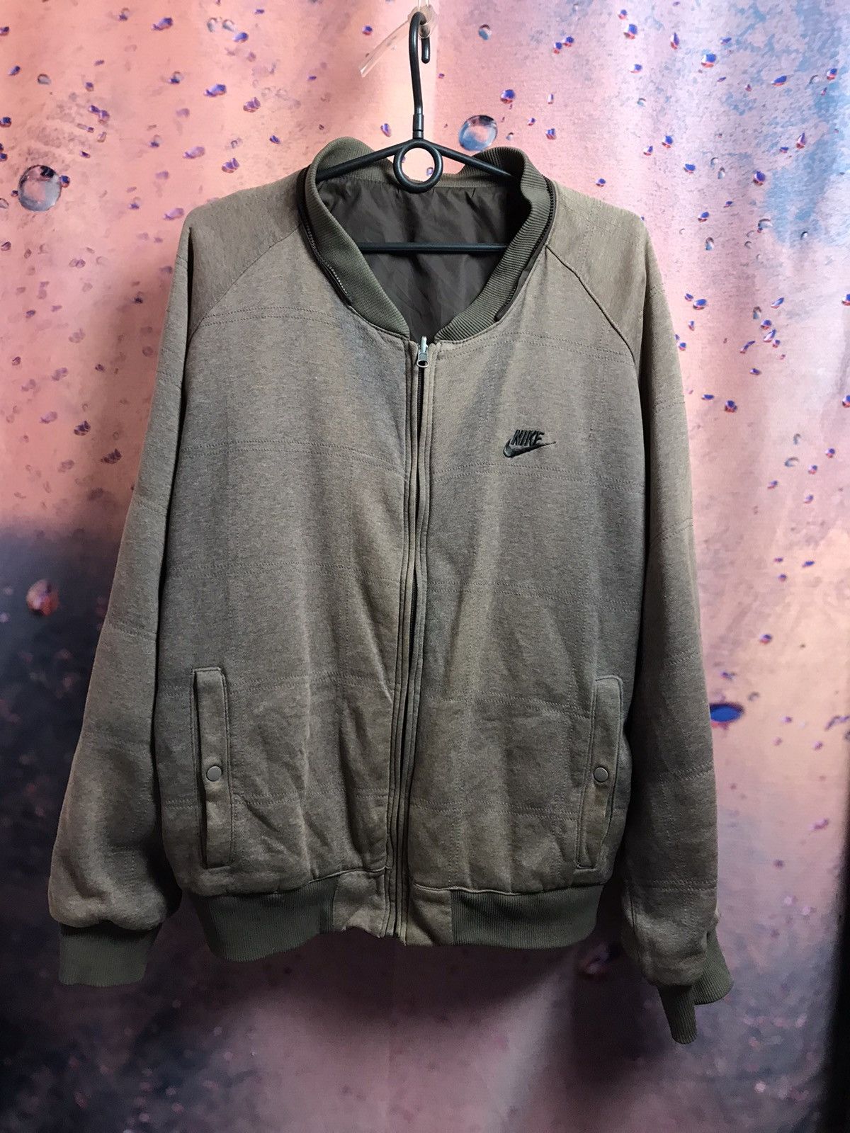 Nike × Vintage Vintage Nike reversible jacket Size US XL / EU 56 / 4 - 2 Thumbnail