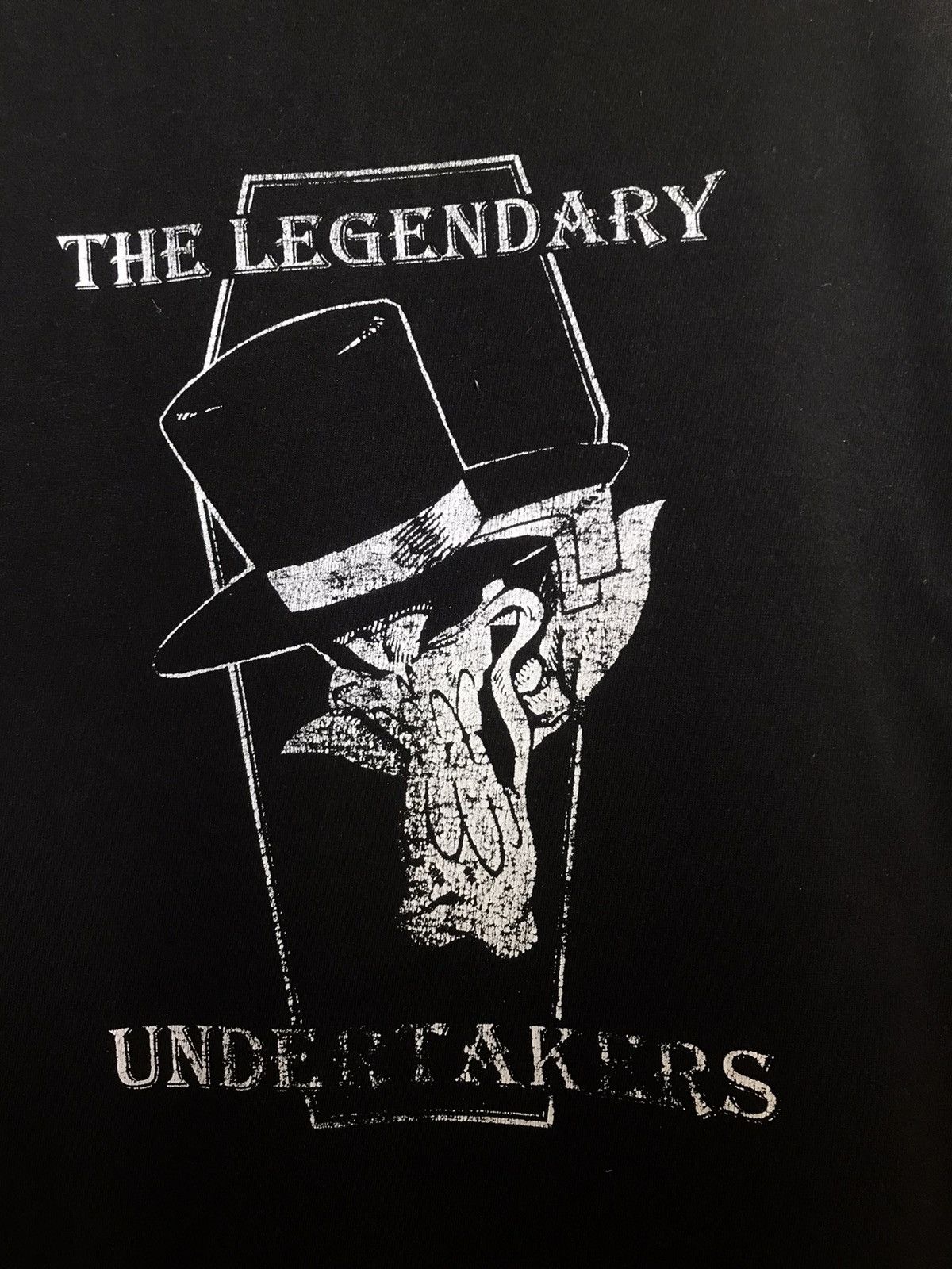 Vintage × WWE × WWF VINTAGE UNDERTAKER WWE WWF RARE TEE Size US XL / EU 56 / 4 - 3 Thumbnail