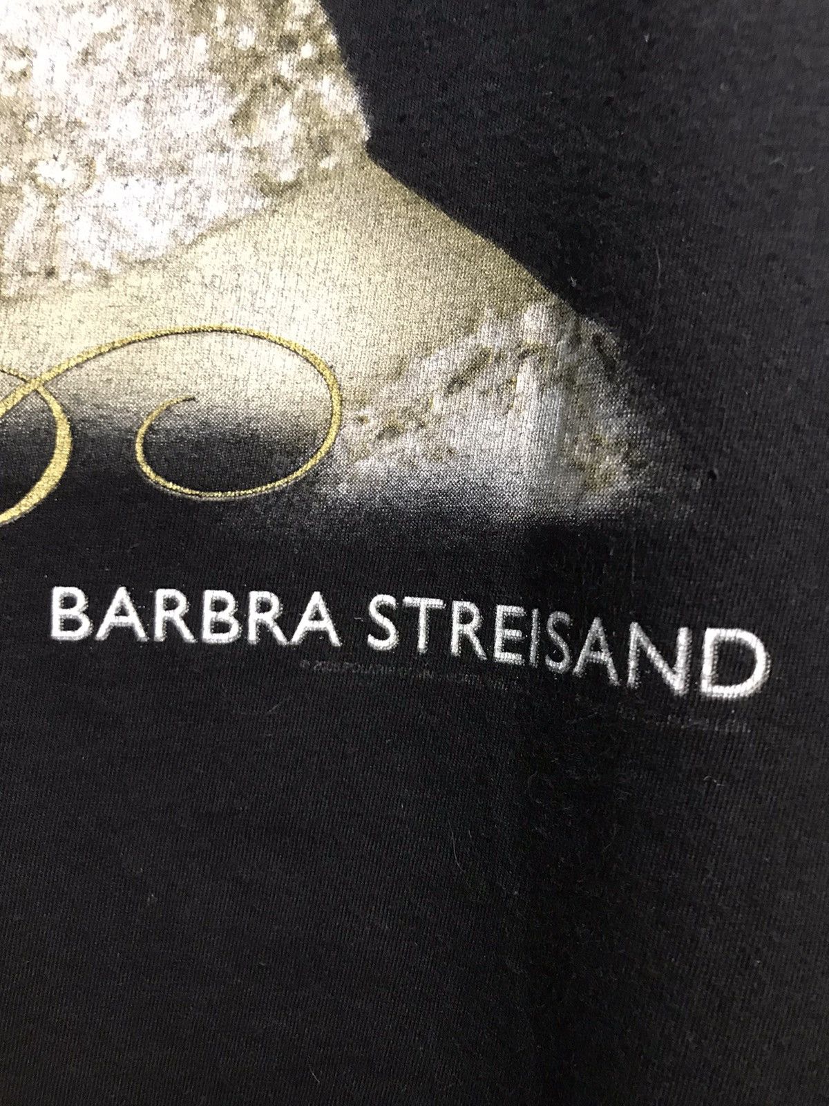 Band Tees × Vintage Vintage Barbara Streisand band streetwear tee Size US XXL / EU 58 / 5 - 4 Thumbnail