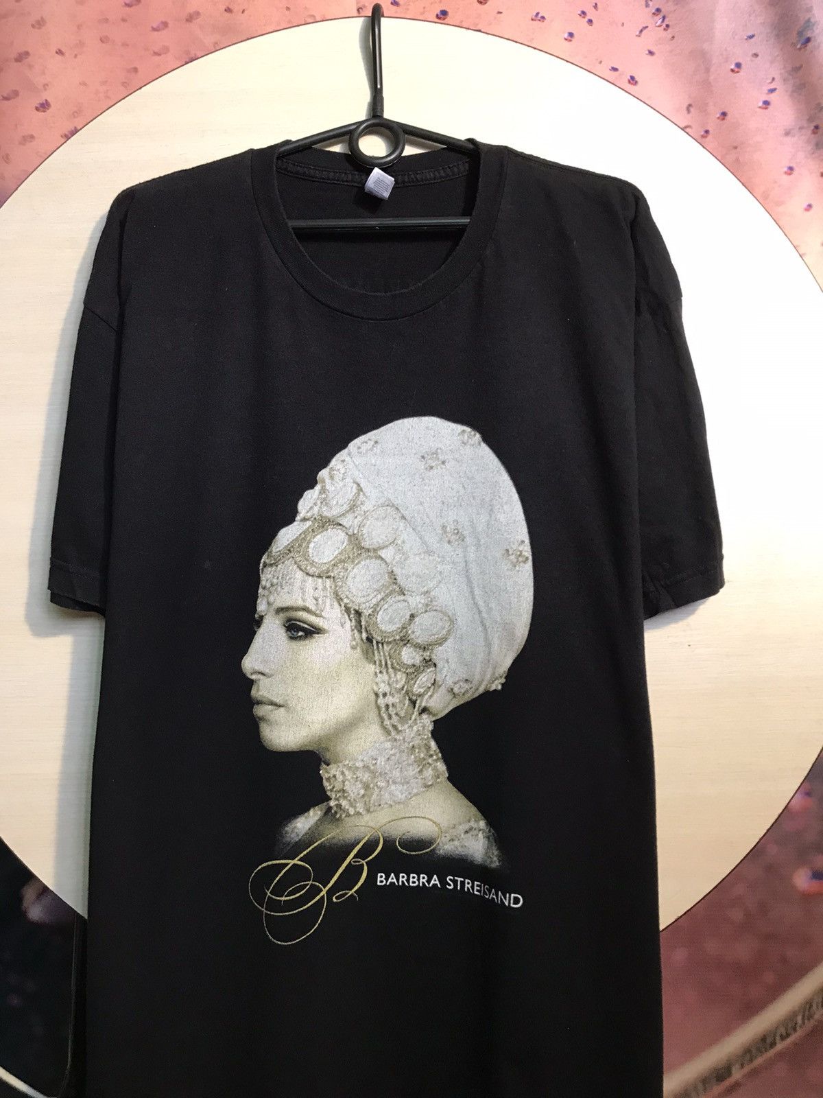 Band Tees × Vintage Vintage Barbara Streisand band streetwear tee Size US XXL / EU 58 / 5 - 2 Thumbnail