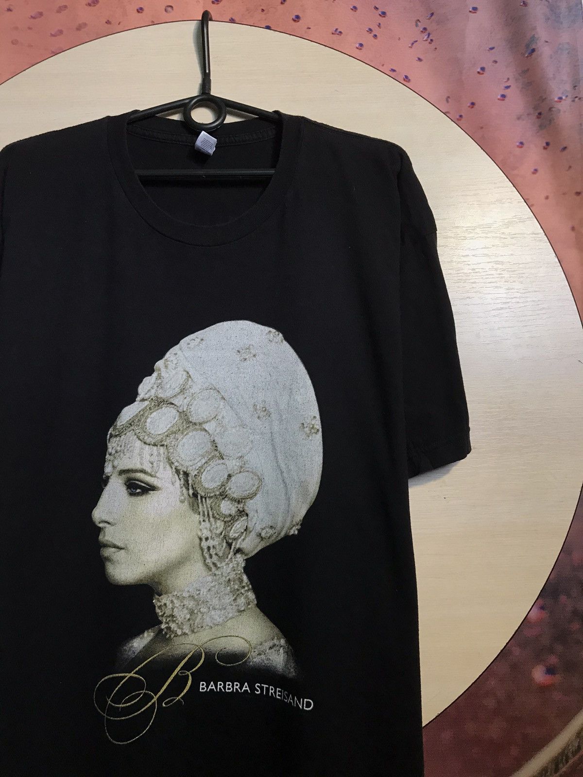 Band Tees × Vintage Vintage Barbara Streisand band streetwear tee Size US XXL / EU 58 / 5 - 1 Thumbnail