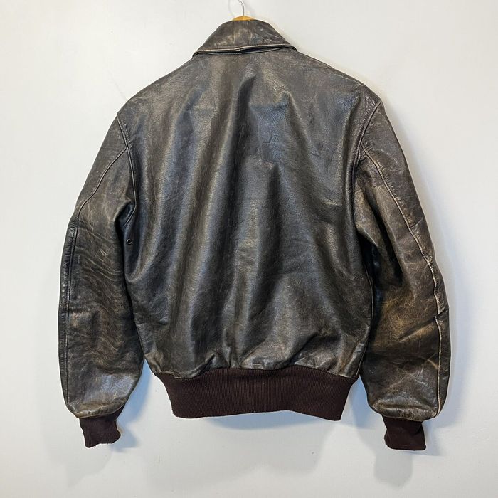 Banana Republic Vintage 90s Banana Republic Leather Flight Bomber ...