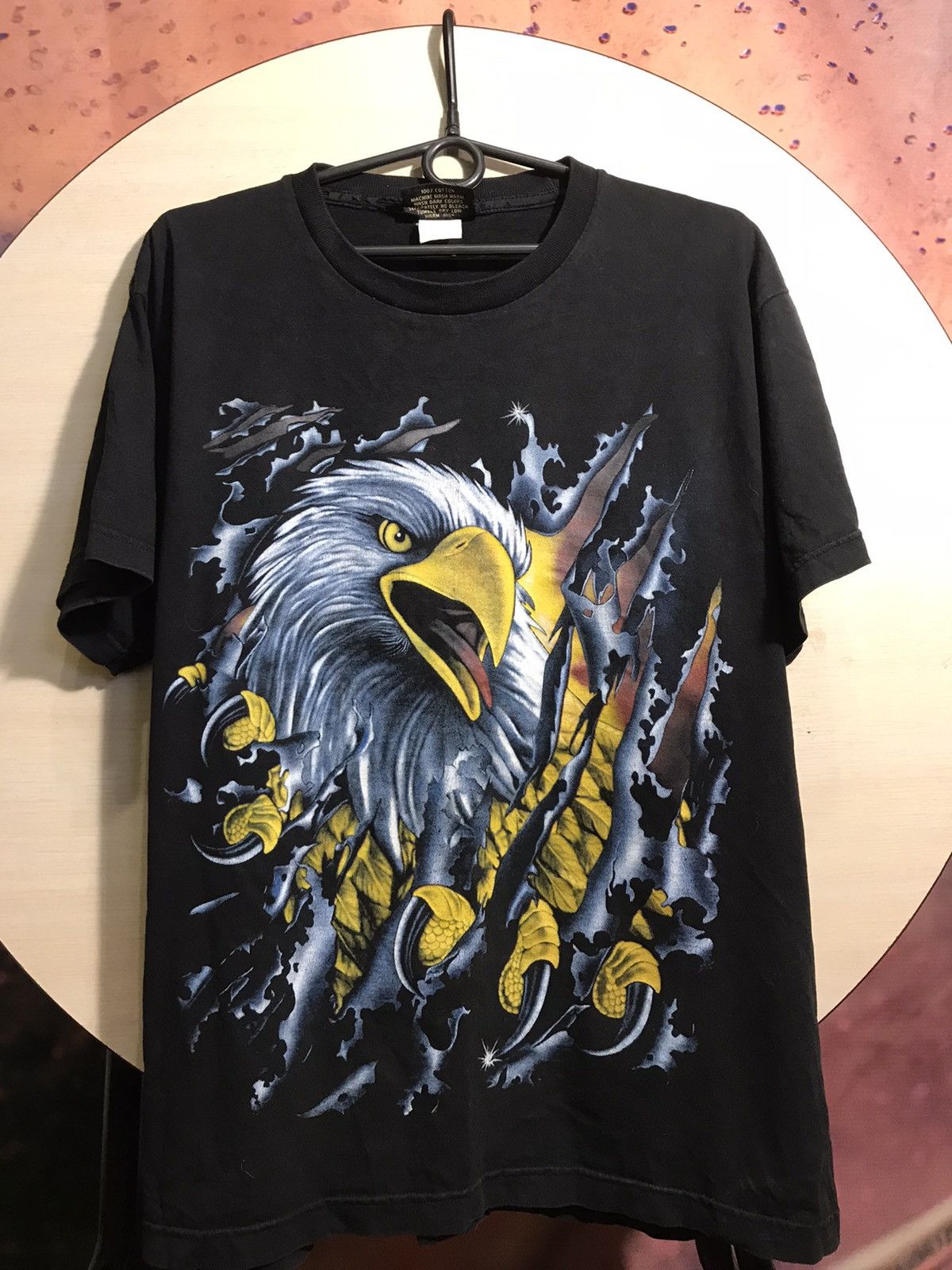 Vintage Vintage American Eagle streetwear band tee Size US L / EU 52-54 / 3 - 2 Thumbnail