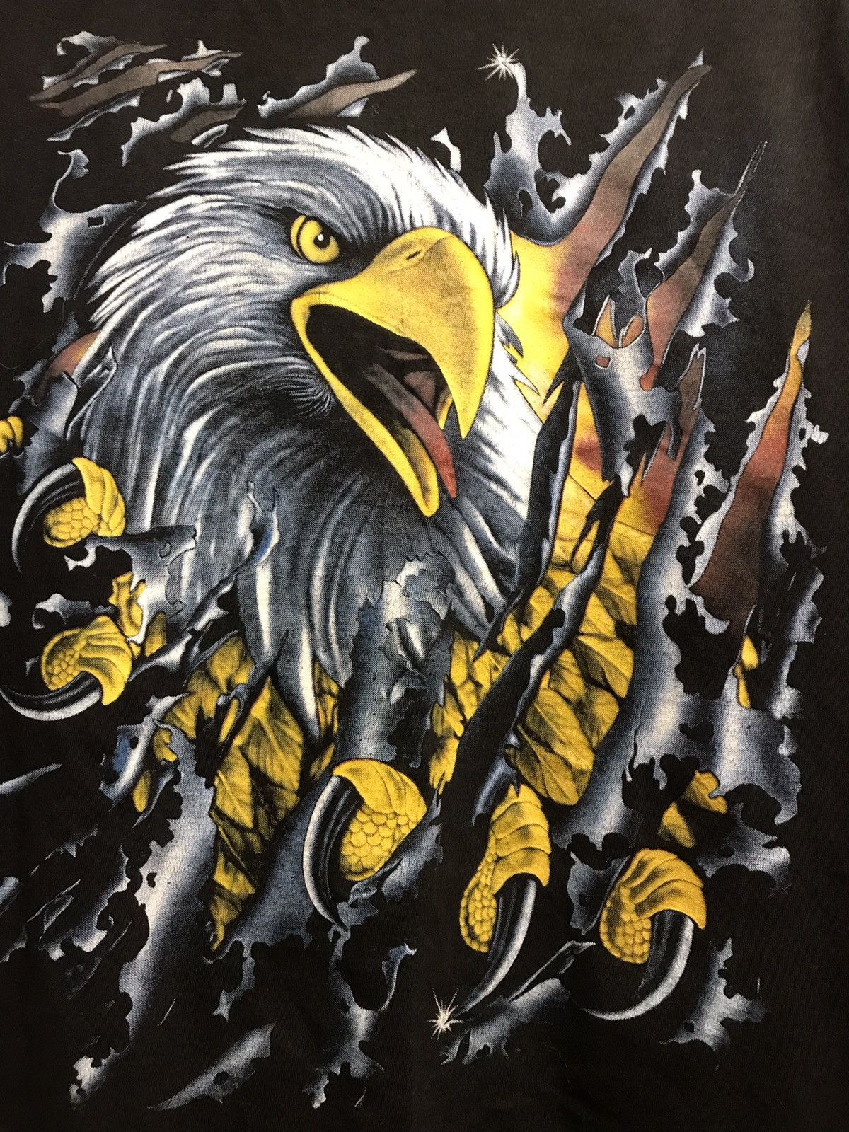 Vintage Vintage American Eagle streetwear band tee Size US L / EU 52-54 / 3 - 4 Thumbnail