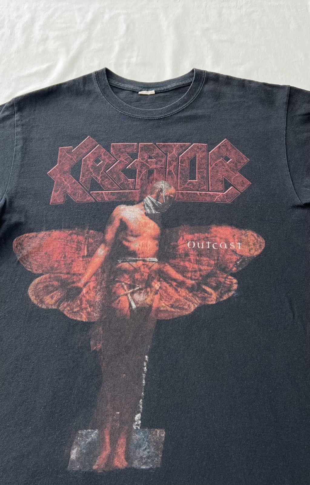 Band Tees Vintage 2000s Kreator Outcast Black Tee Size US M / EU 48-50 / 2 - 4 Thumbnail