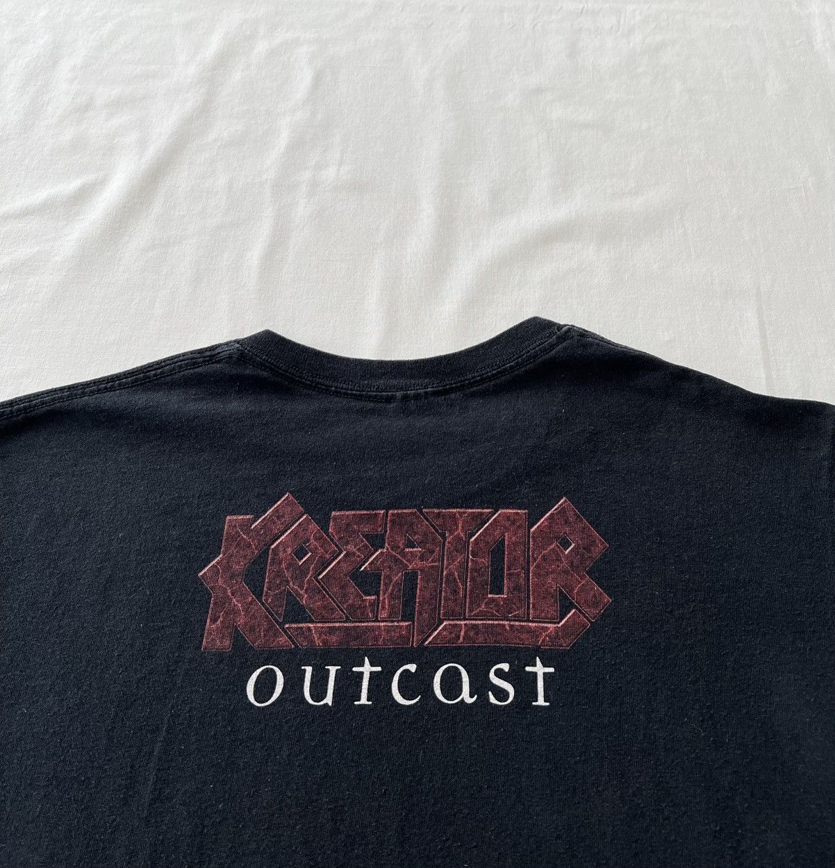Band Tees Vintage 2000s Kreator Outcast Black Tee Size US M / EU 48-50 / 2 - 8 Thumbnail