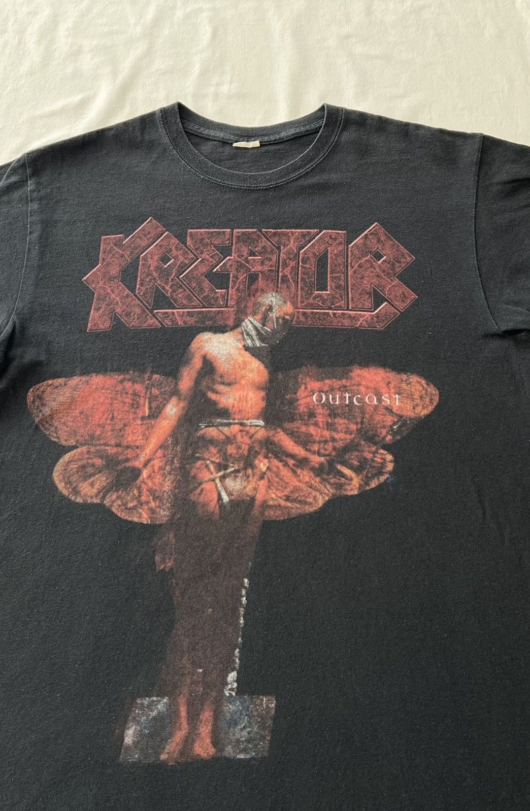 Band Tees Vintage 2000s Kreator Outcast Black Tee Size US M / EU 48-50 / 2 - 3 Thumbnail