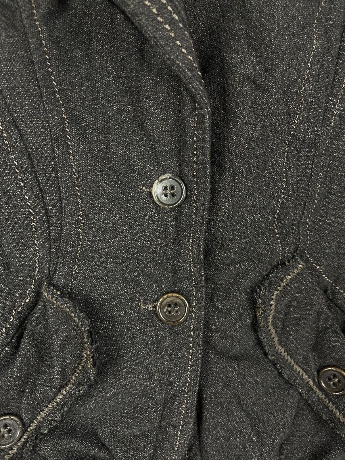 Transit Transit Par-Such 100 grey wool blazer jacket size 3 Size M / US 6-8 / IT 42-44 - 6 Thumbnail